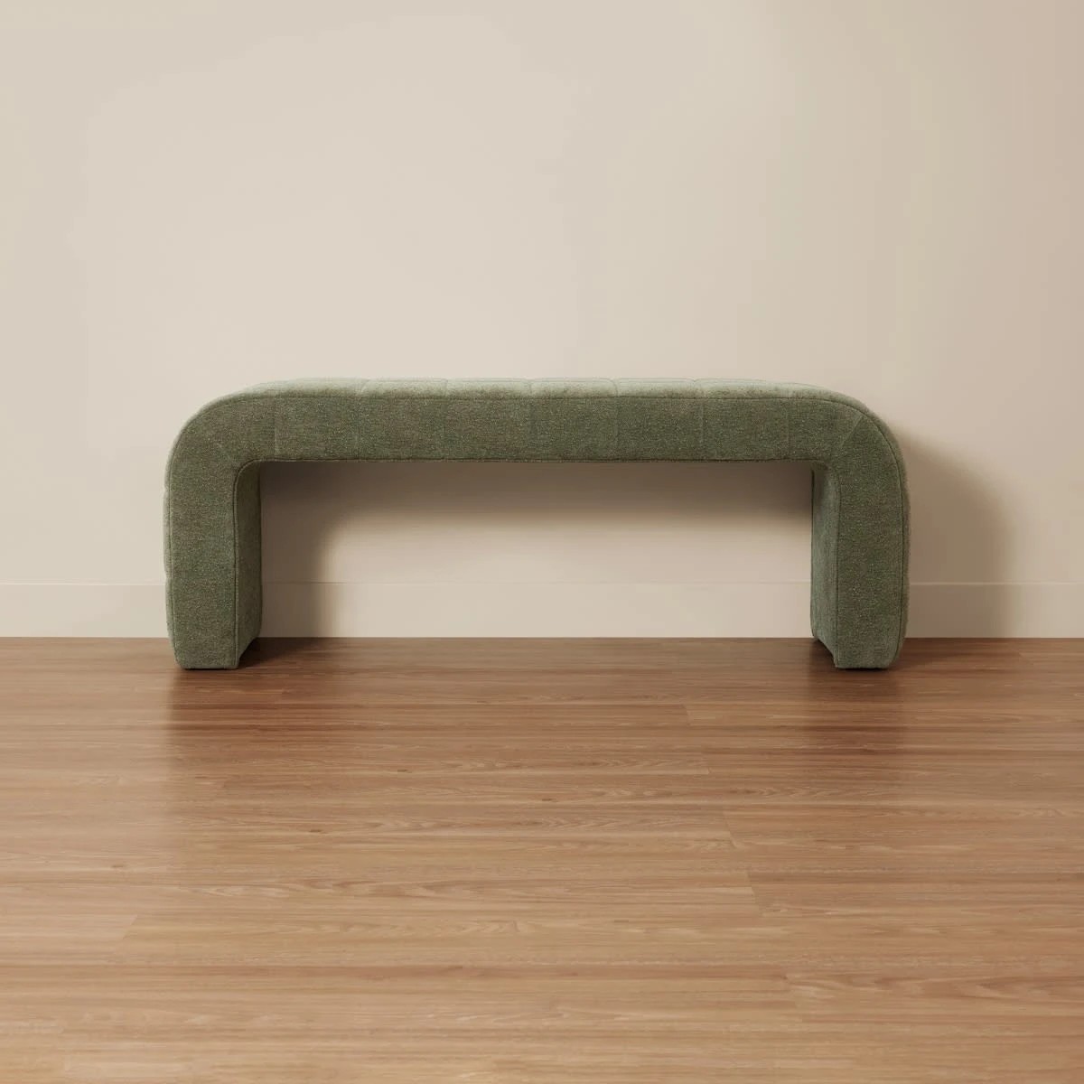 2 Chenille Bench - Green, 2 of 7