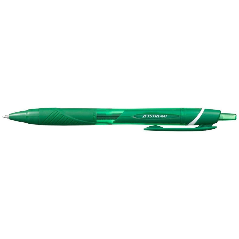 1 Uni Jetstream Fine Retractable Rollerball Pen Green, 1 of 1
