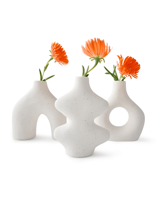 3 Pack Ceramic Mini V