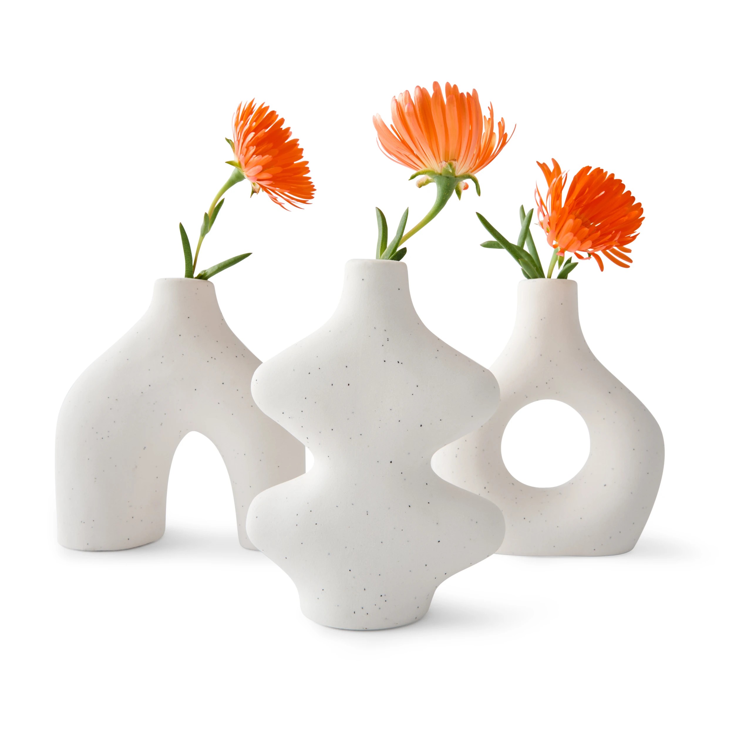 1 3 Pack Ceramic Mini Vases, 1 of 9