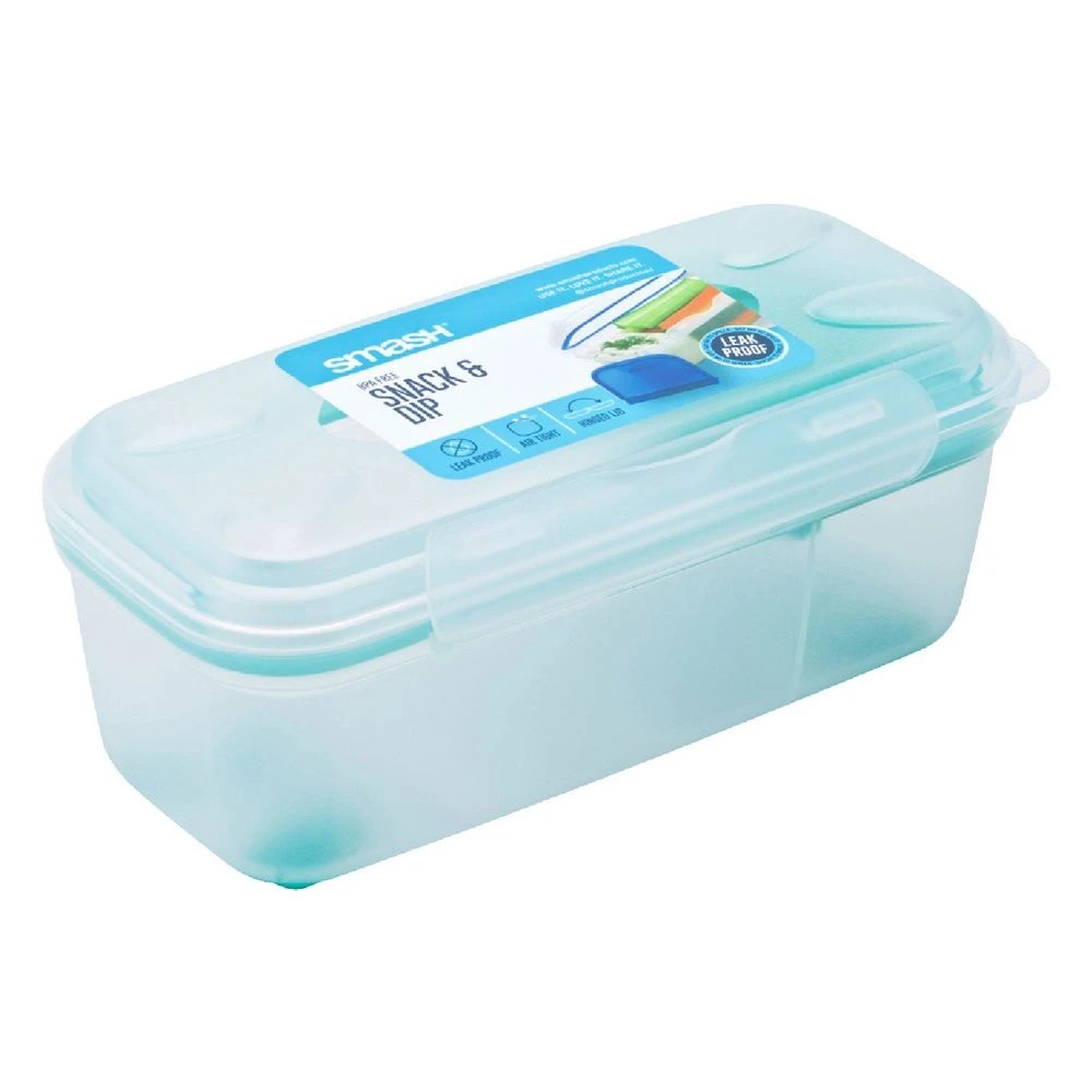 3 Smash Leakproof Snack N Dip Green, 3 of 4