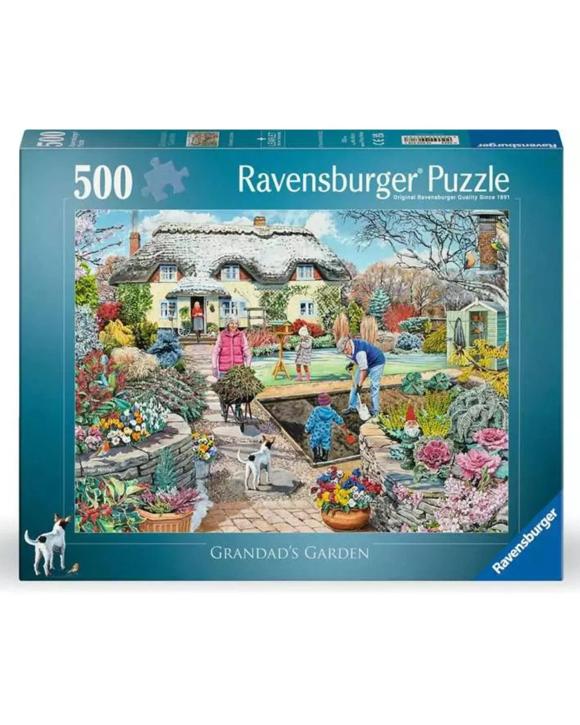 Ravensburger Grandad's Garden 500 Piece Jigsaw Puzzle