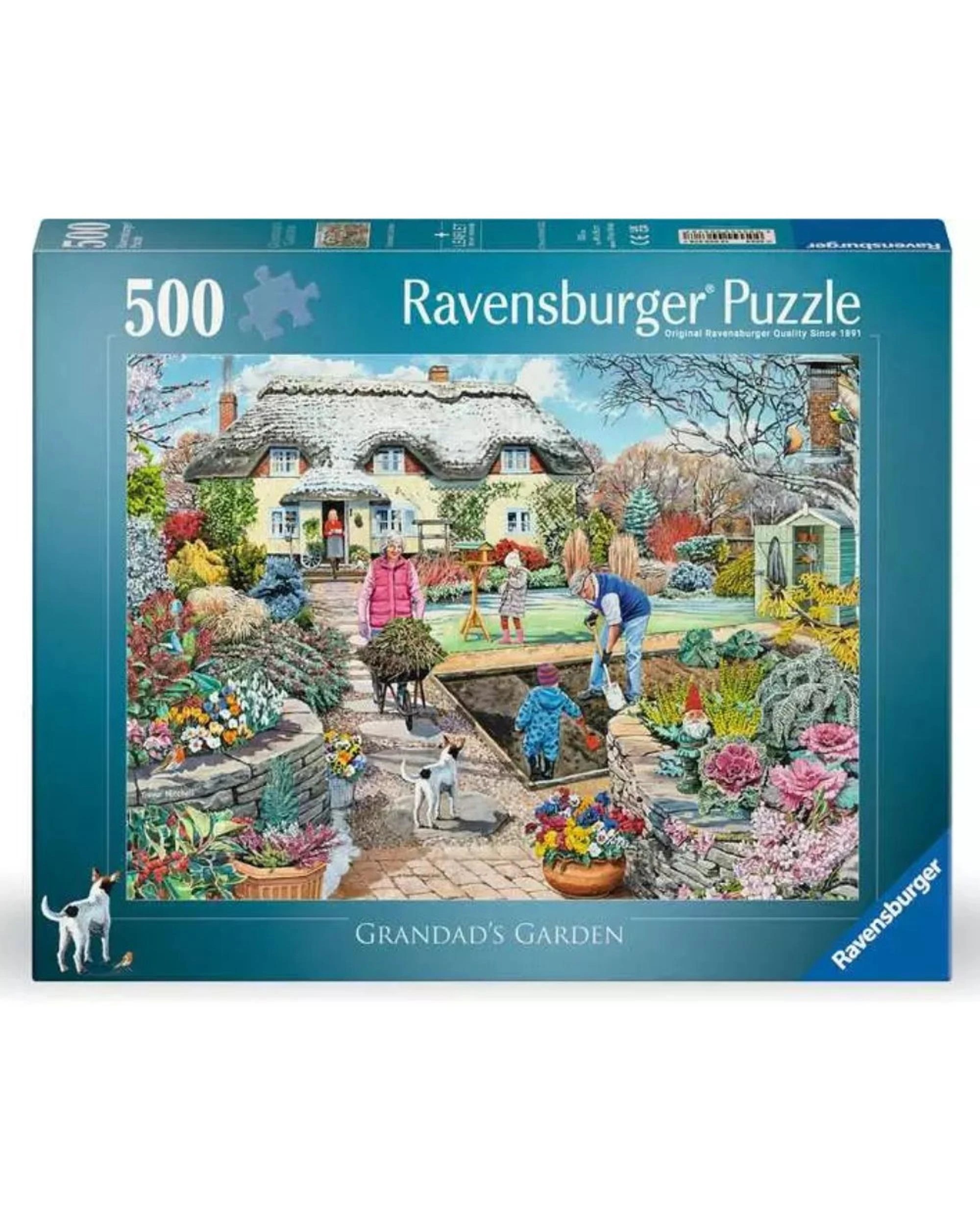 1 Ravensburger Grandad's Garden 500 Piece Jigsaw Puzzle, 1 of 2