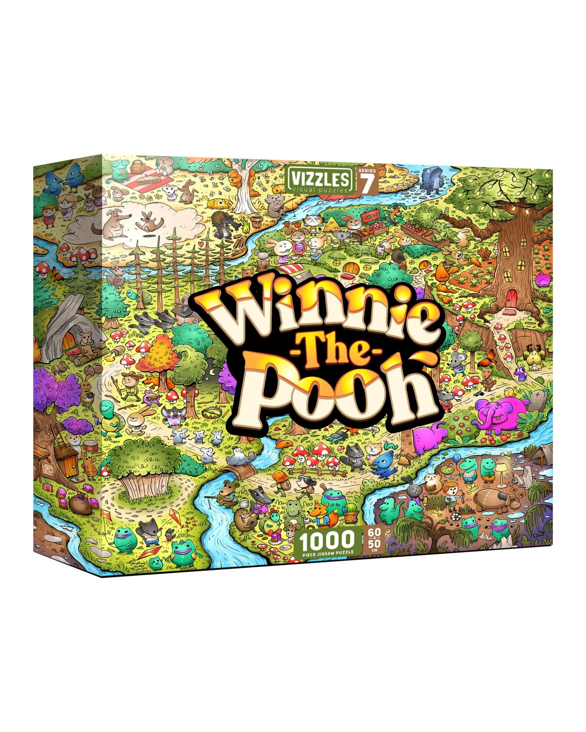 2 Vizzles Winnie The Pooh 1000 Piece Puzzle, 2 of 8
