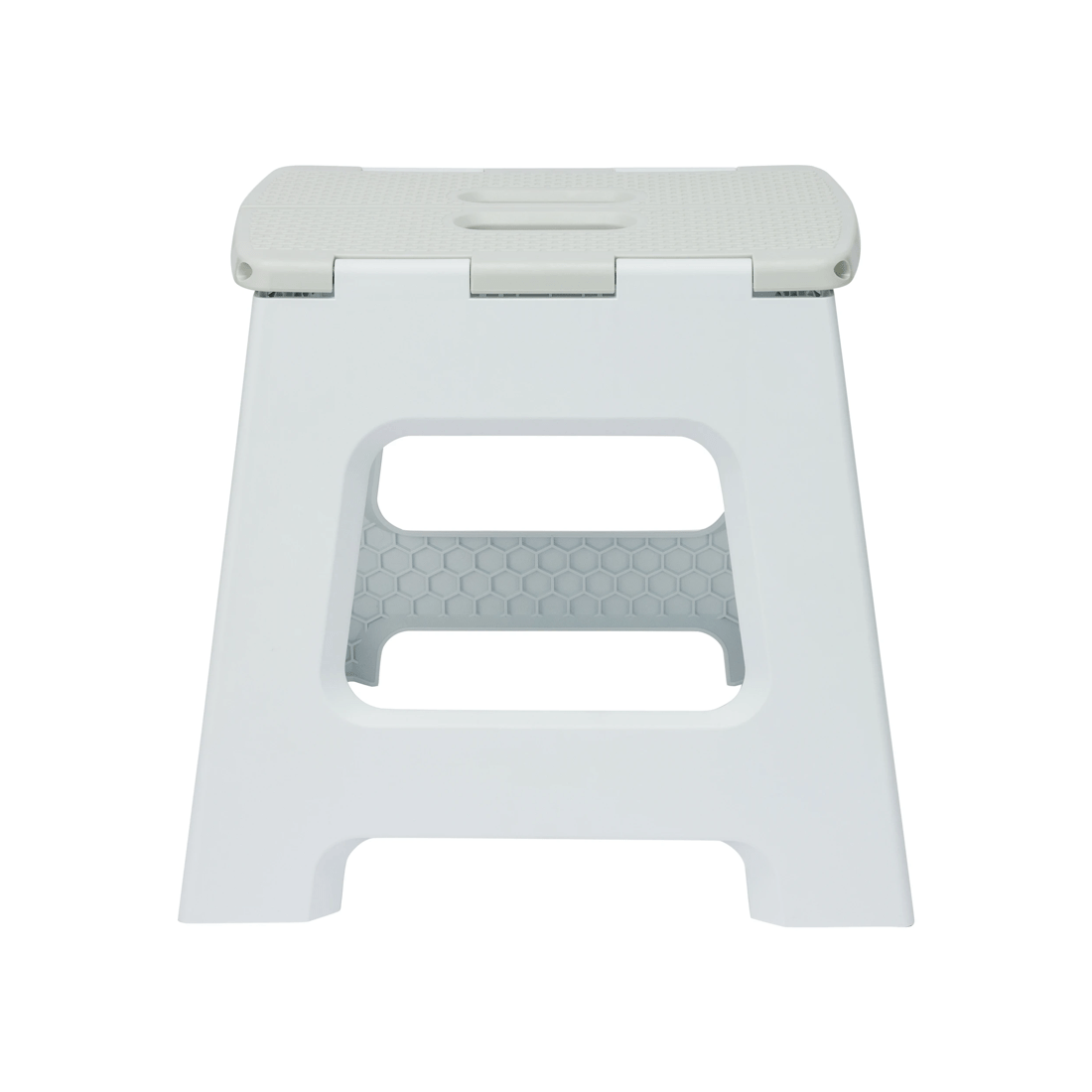1 Folding Step Stool - White, 1 of 7