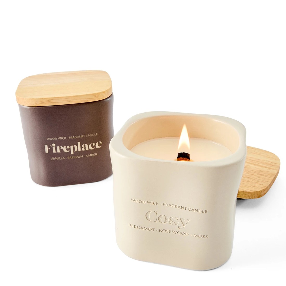5 Fireplace Wood Lid Fragrant Candle, 5 of 6