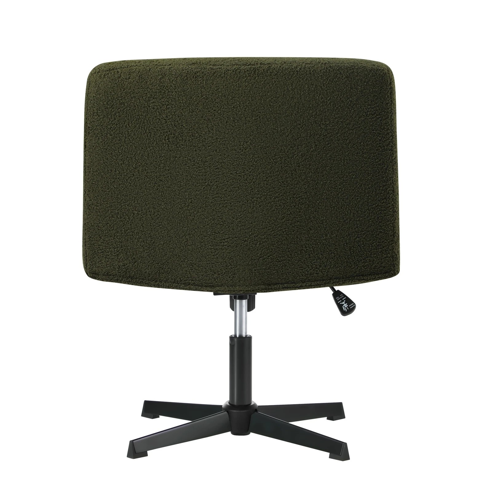 9 Oikiture Armless Office Desk Chair Boucle
 - Green, 9 of 10
