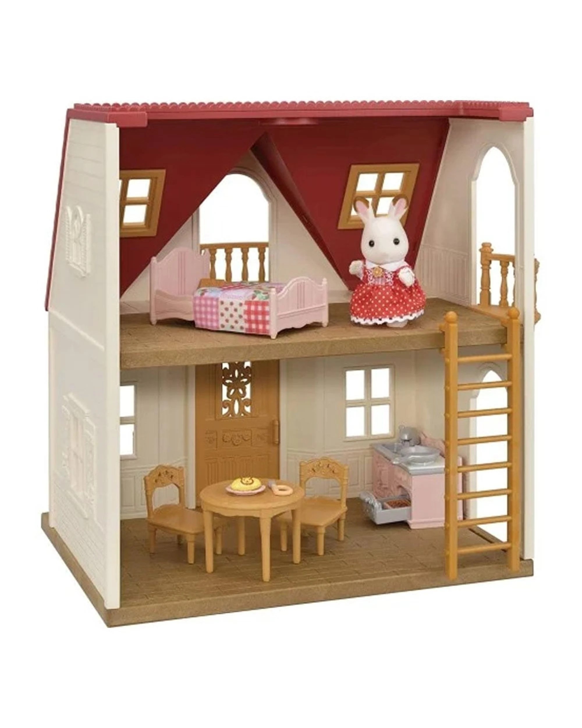 2 Sylvanian Families Red Roof Cosy Cottage Starter Home, 2 of 6