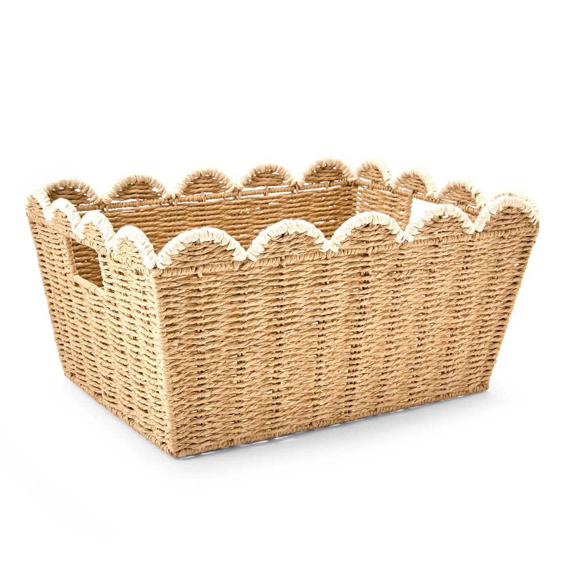 3 Wave Paper Rope Basket - Medium, 3 of 6