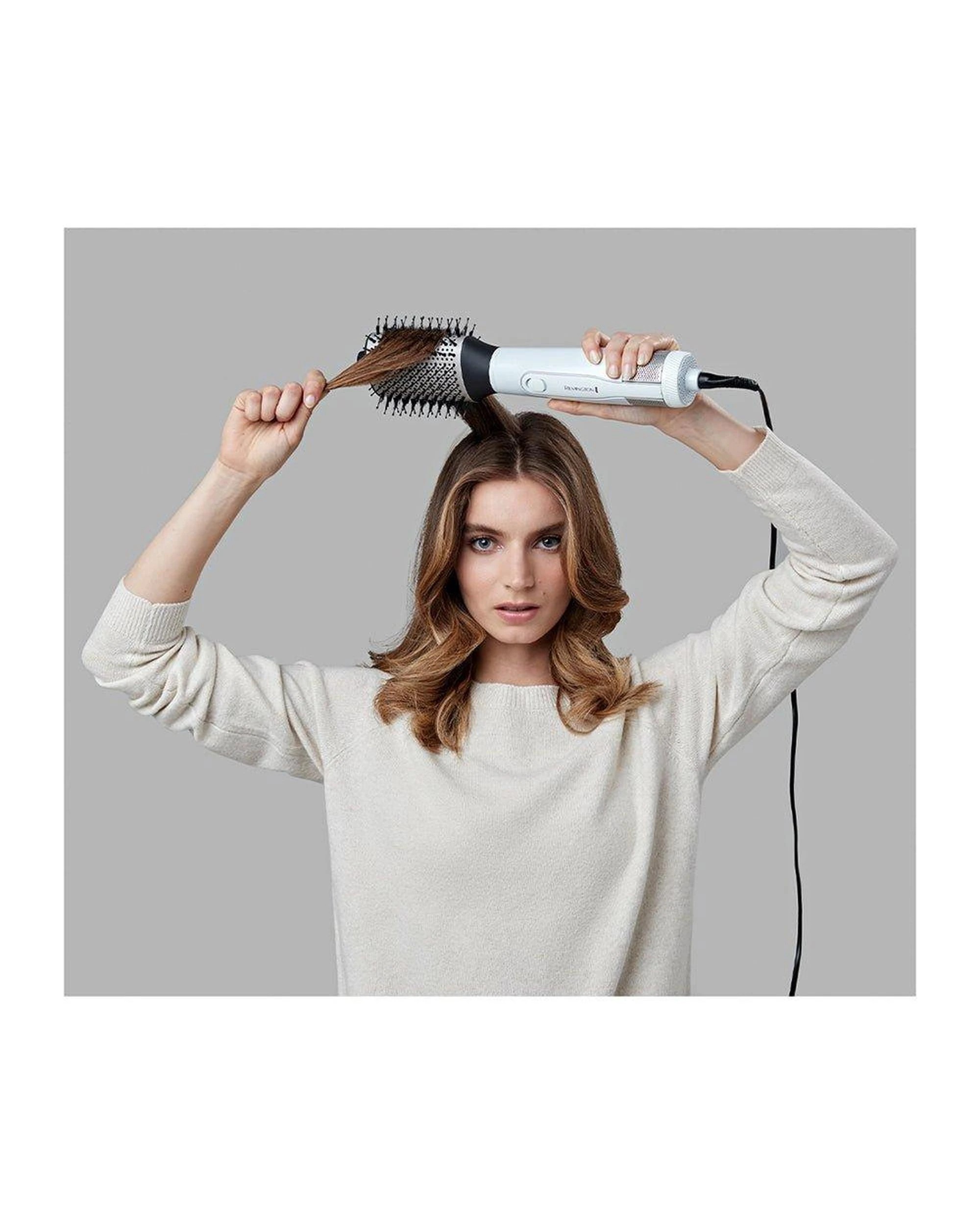 6 Remington Hydraluxe Volumizing Blow Dry Hair Brush - White, 6 of 8