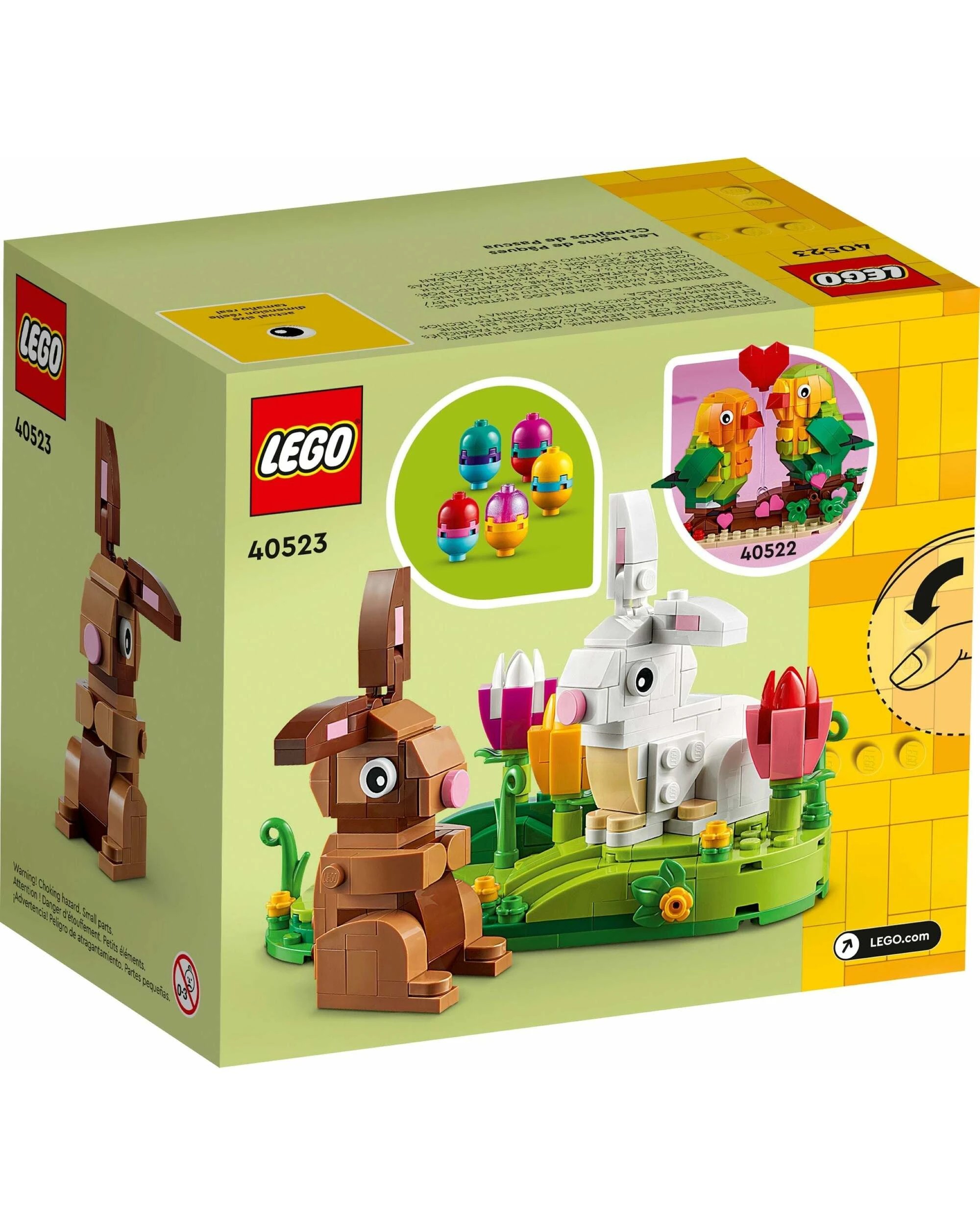 2 LEGO 40523 Easter Rabbits Display | Spring Decoration, 2 of 3