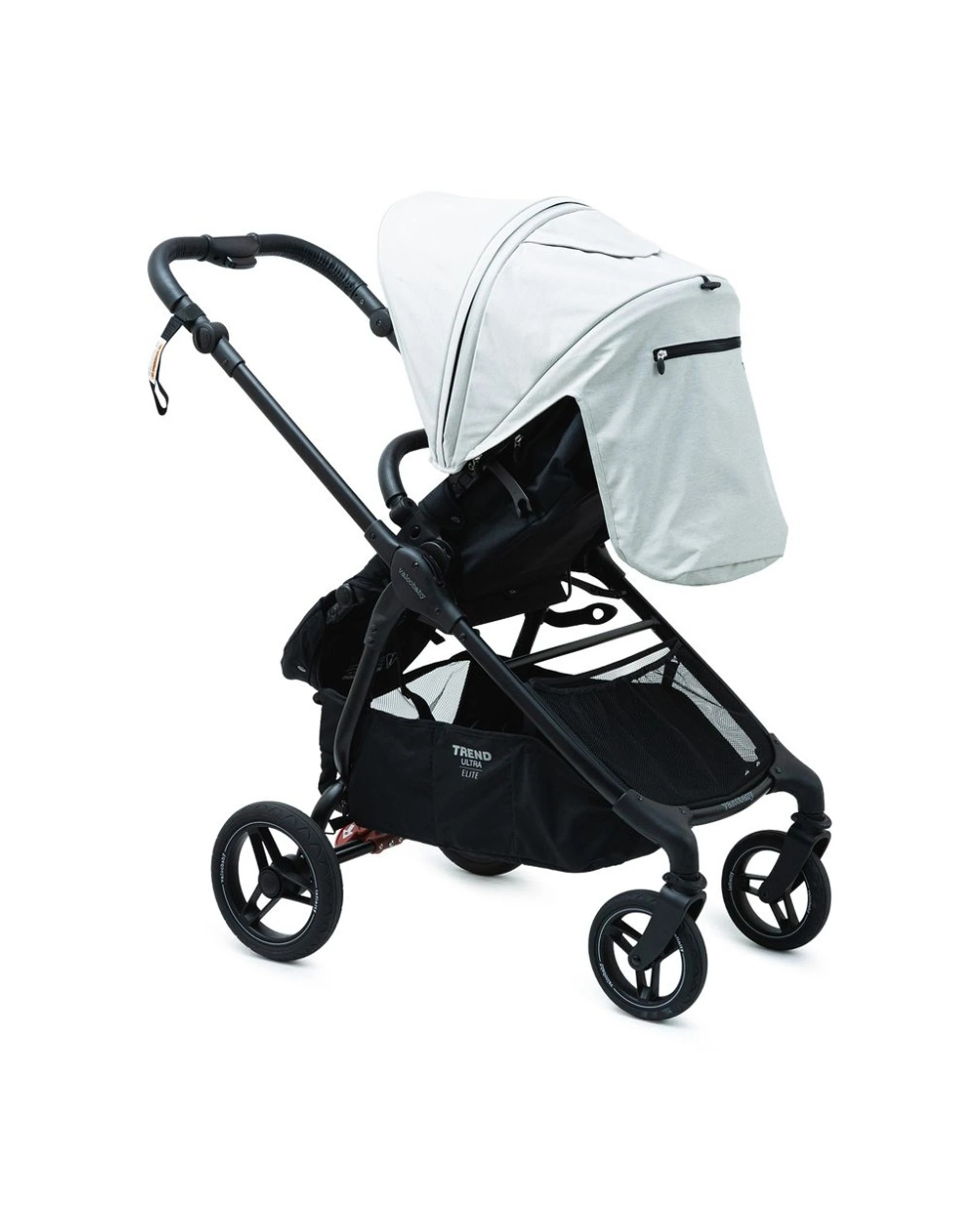 3 Valcobaby Trend Ultra Elite Stroller Pram Reversible One-Hand Fold Infinity - Grey, 3 of 9