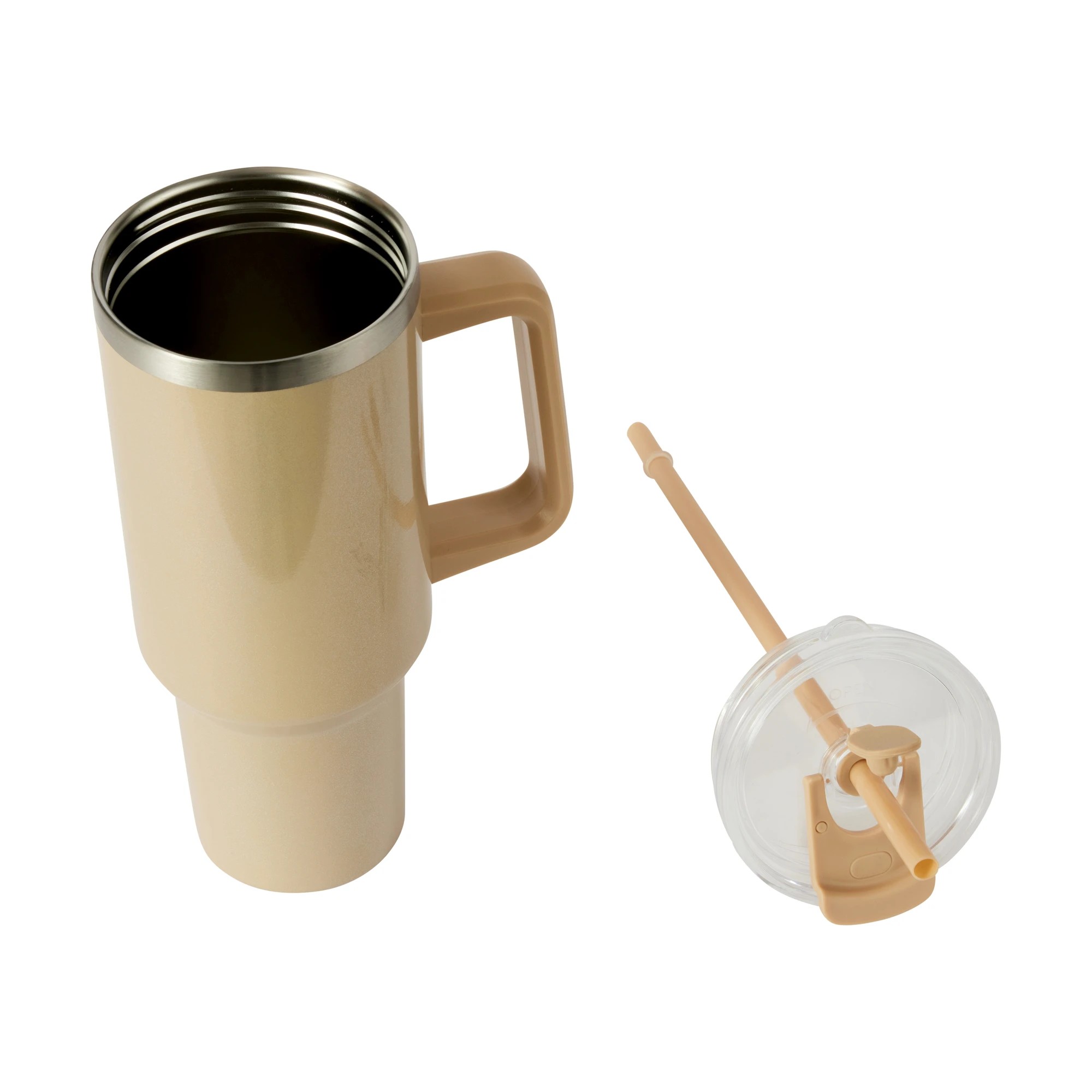 3 1.18L Pearl Gold Jumbo Tumbler with Handle, 3 of 7