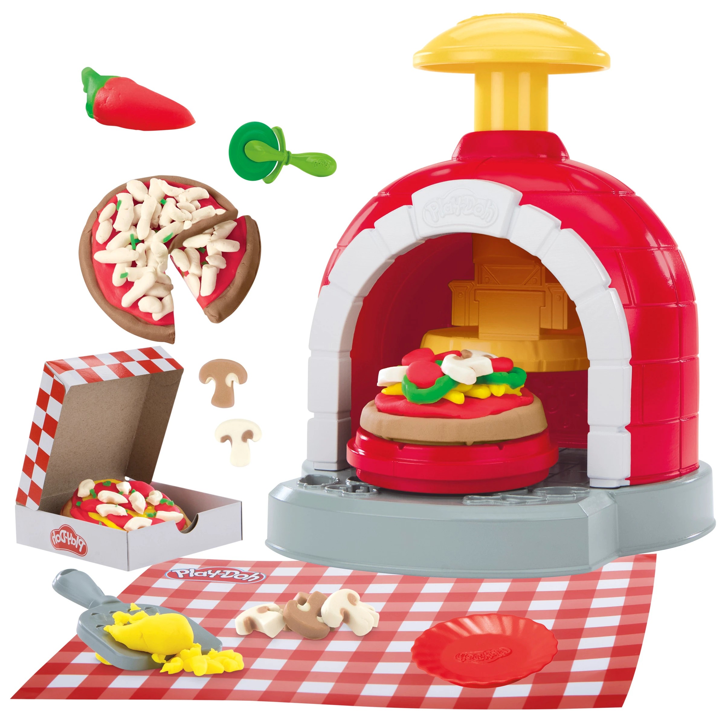 2 Play-Doh Stamp & Spin Pizza Playset, 2 of 3