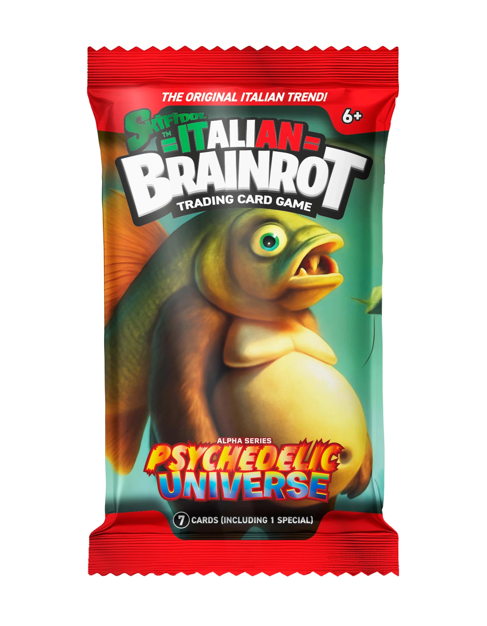 3 Skifidol Italian Brainrot Trading Card Game Blister - Assorted, 3 of 4