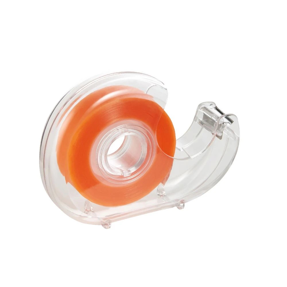 4 Otto Invisible Adhesive Tape with Dispenser 18mm x 33m Orange, 4 of 4