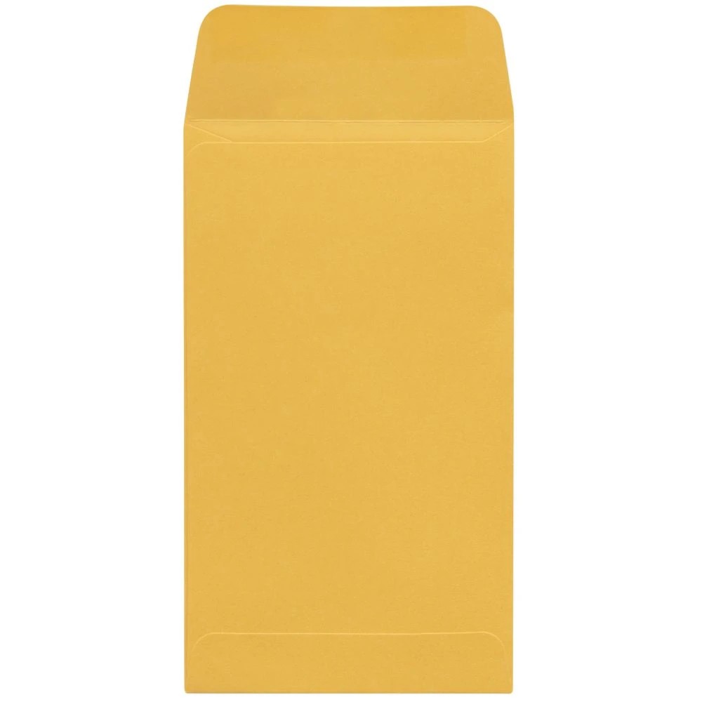 4 PPS Plain face No.5 Envelopes 120 x 70mm Kraft 50 Pack, 4 of 4