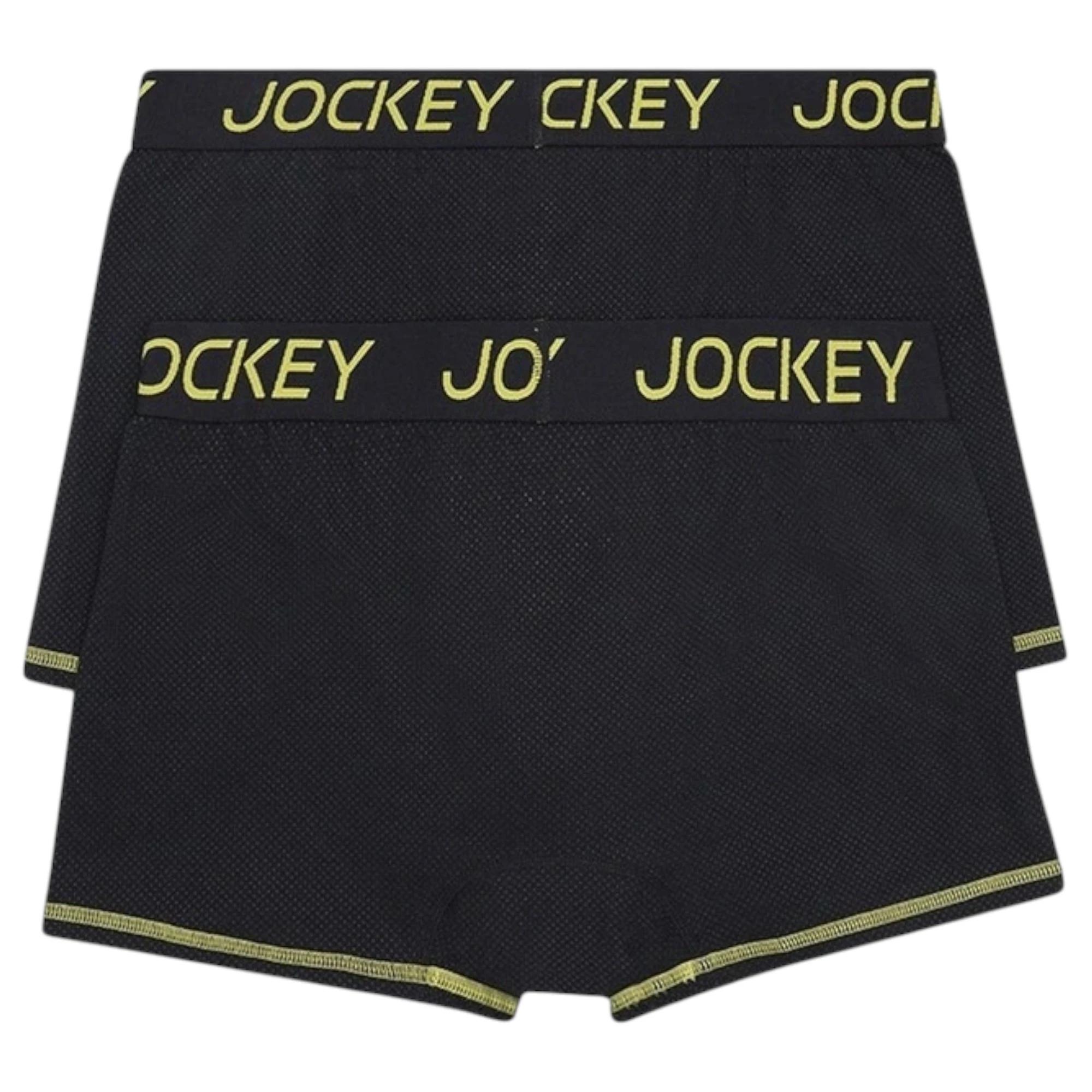 3 Jockey 2 Pack Mens Performance Active Trunk Cotton Underwear BLACK, 3 of 5