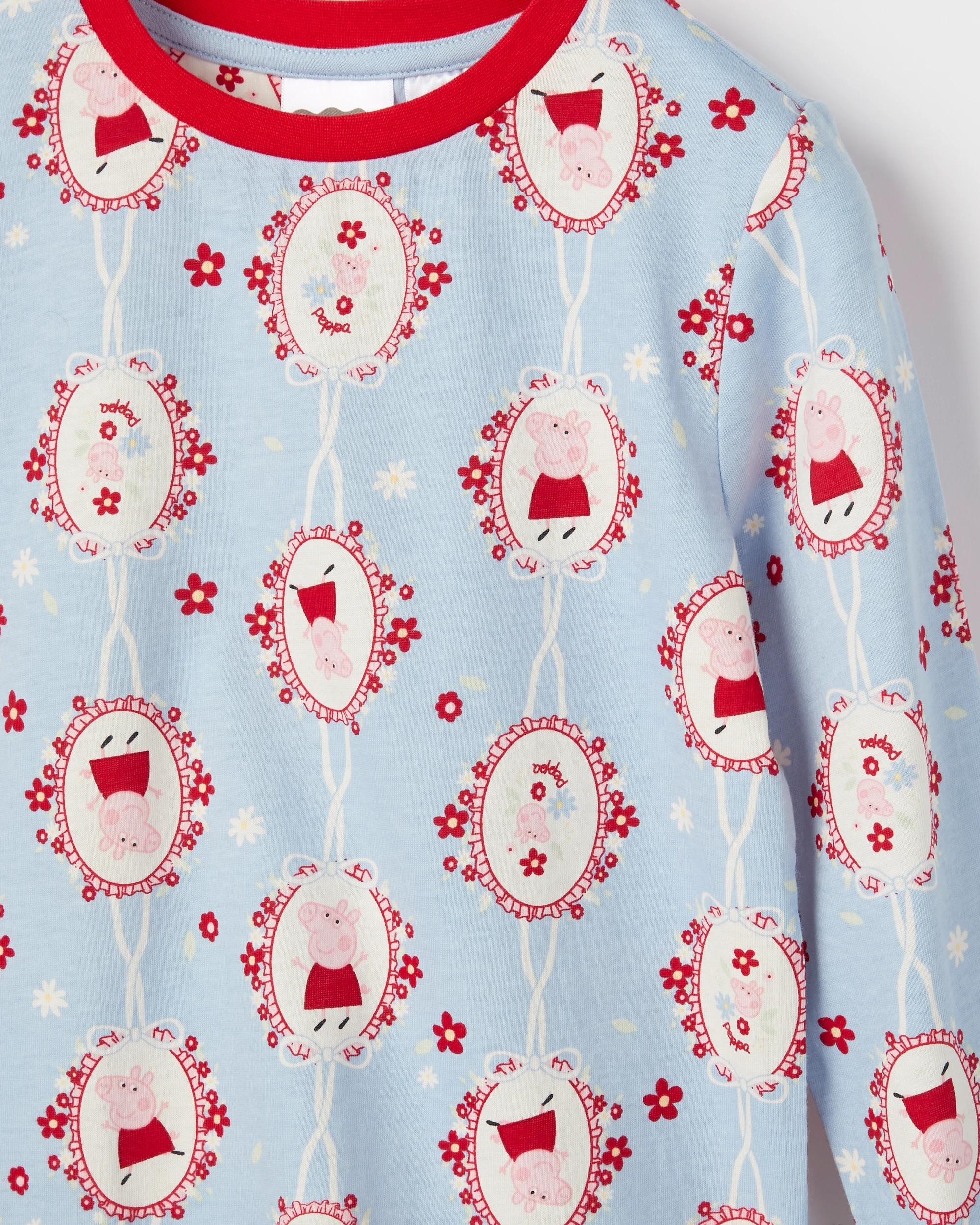 4 Peppa Pig Australian Cotton Younger Girls 2 Pack Pyjama Set PEPPA, 4 of 5
