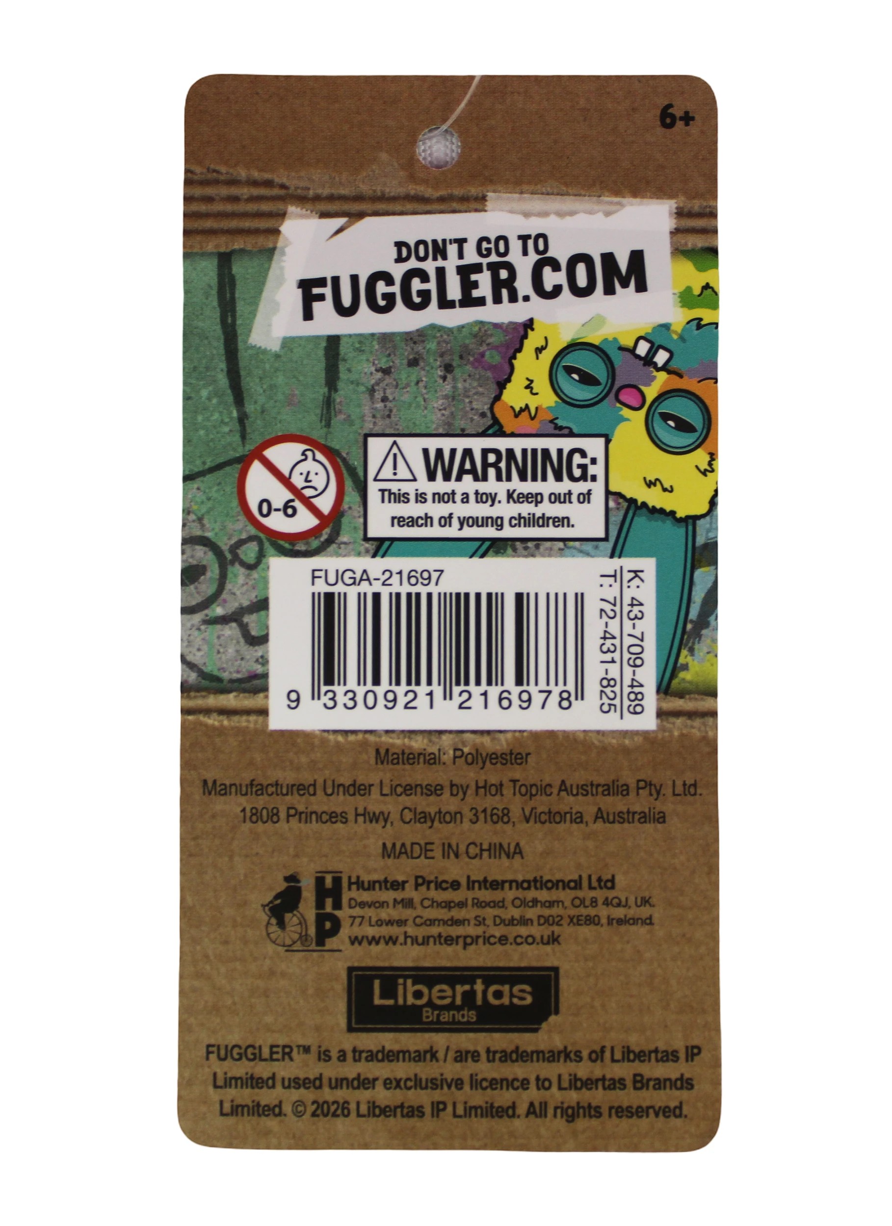 4 Fuggler Train Plush Cosmetic Case - Pink, 4 of 4