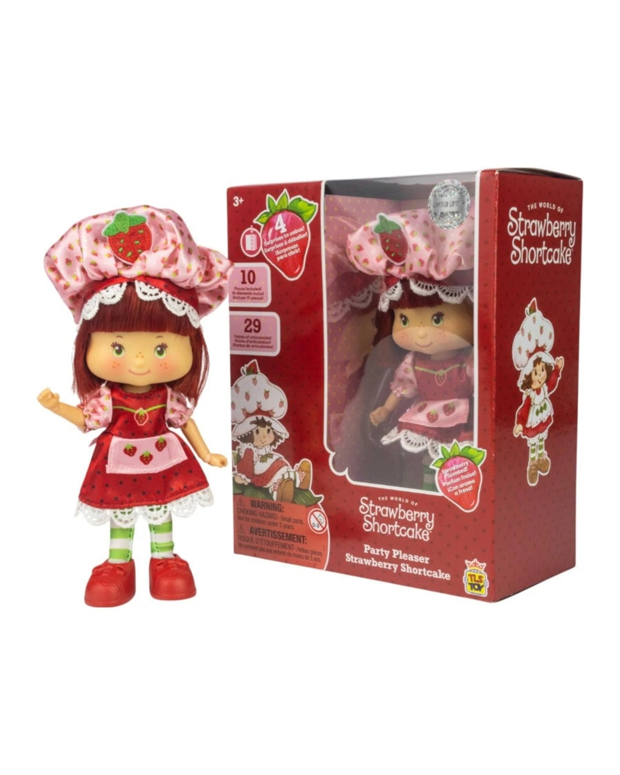 1 Strawberry Shortcake Party Pleaser Strawberry Shortcake 5.5 inch Fashion Doll, 1 of 8