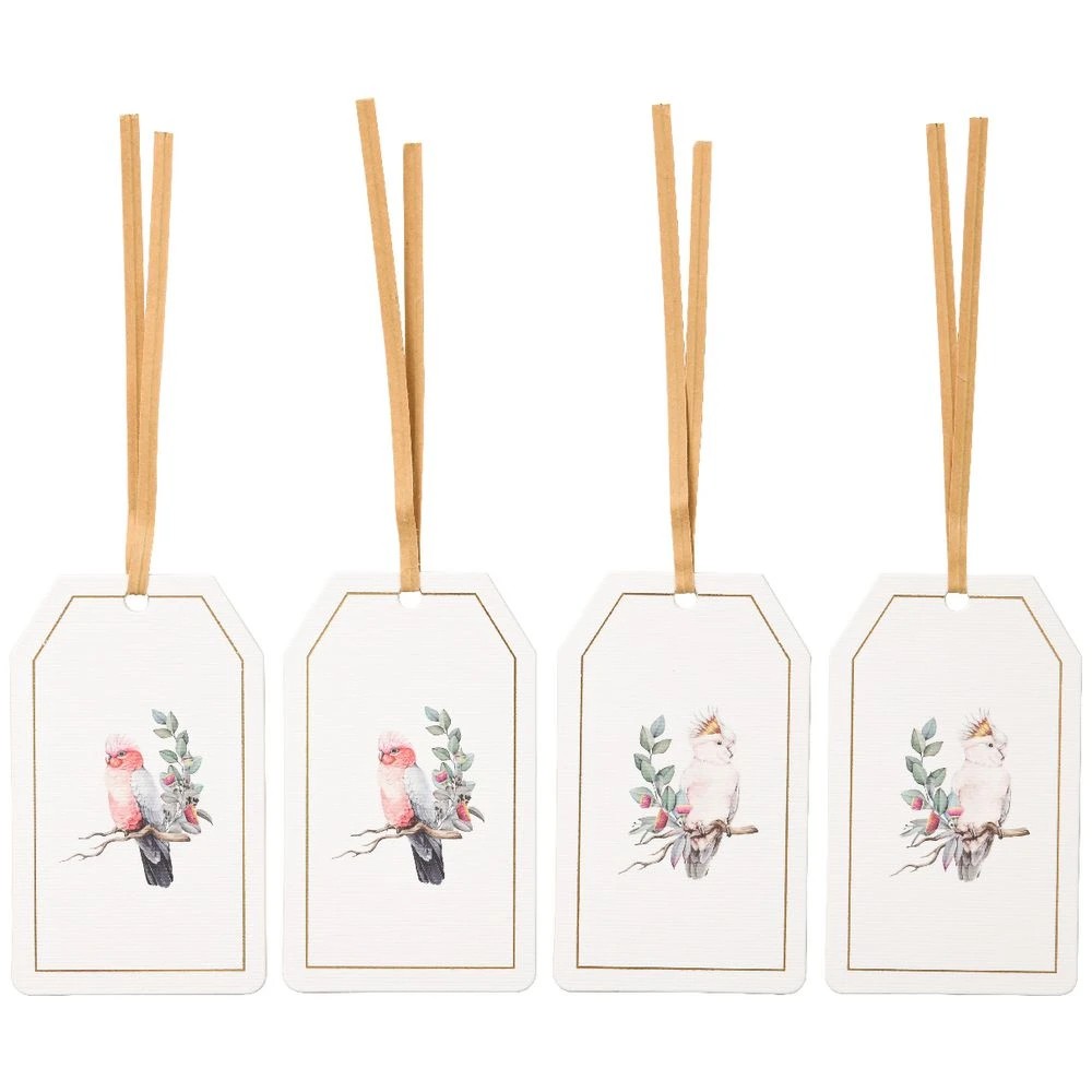2 Otto Gift Tags Bird/Floral 4 Pack, 2 of 2
