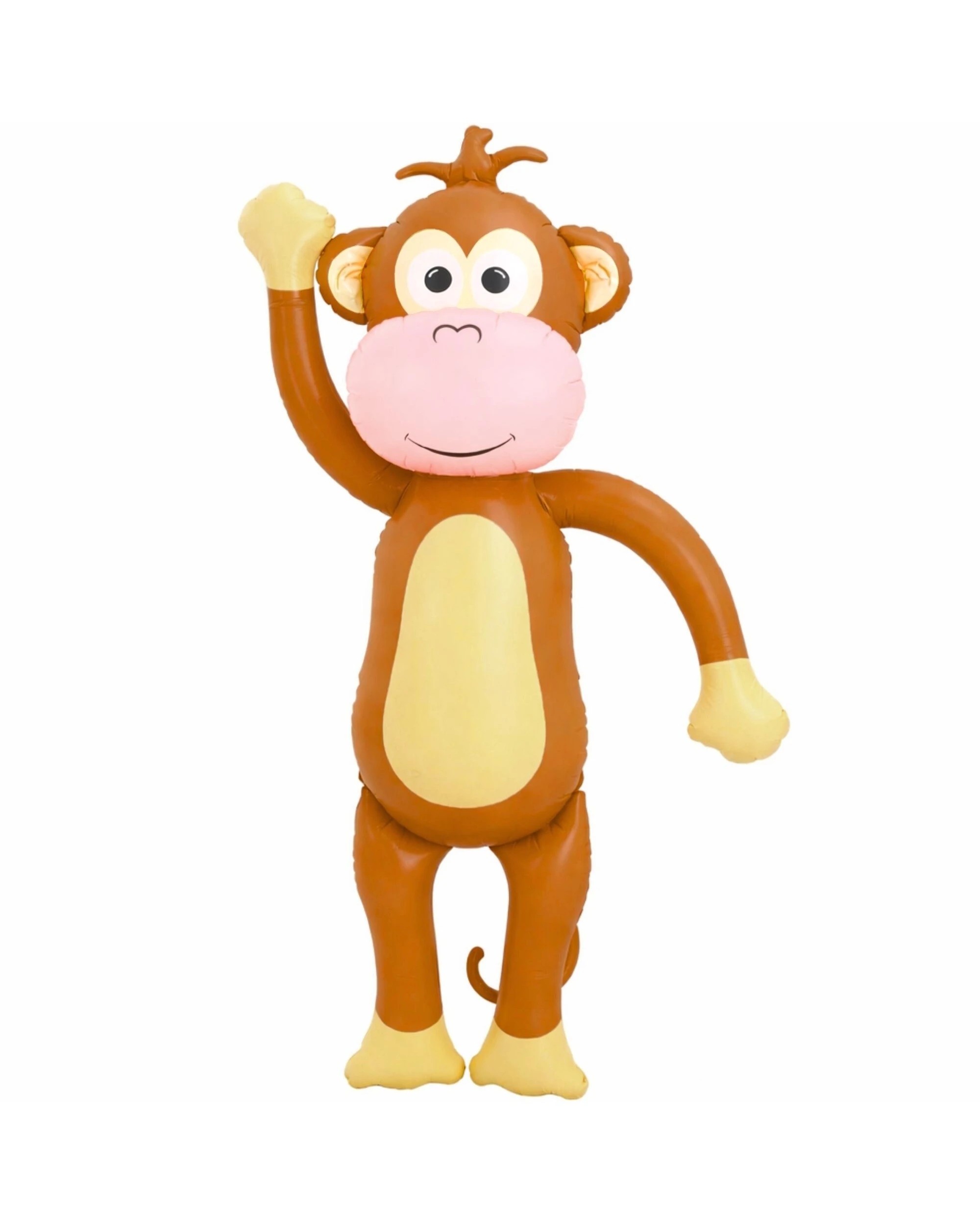 1 Partyrama Inflatable Monkey 170cm, 1 of 3