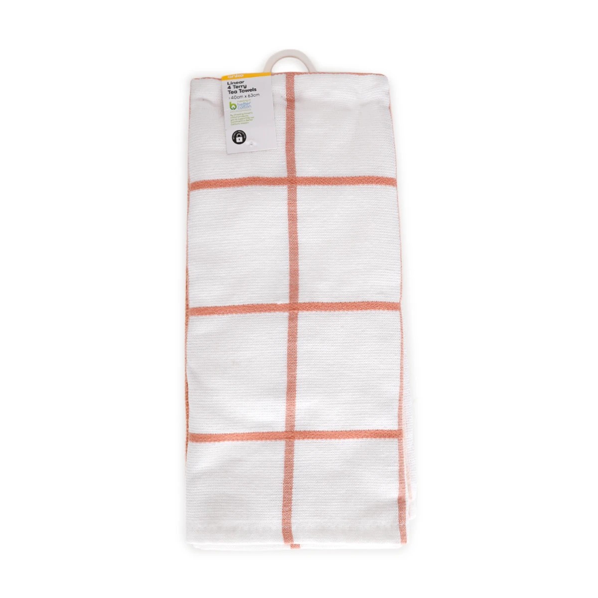 7 4 Pack Sunset Linear Terry Tea Towels, 7 of 7