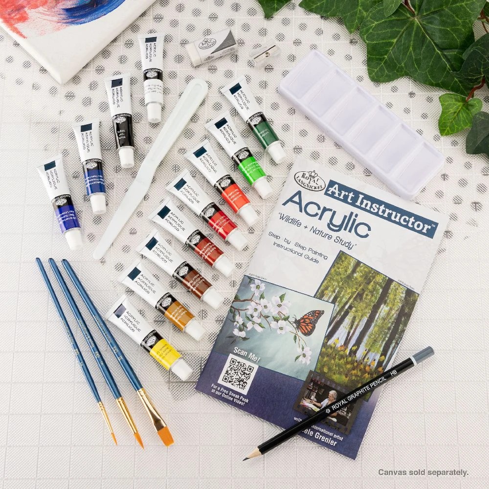 5 Royal & Langnickel Art Instructor Set Acrylic 22 Pieces, 5 of 6