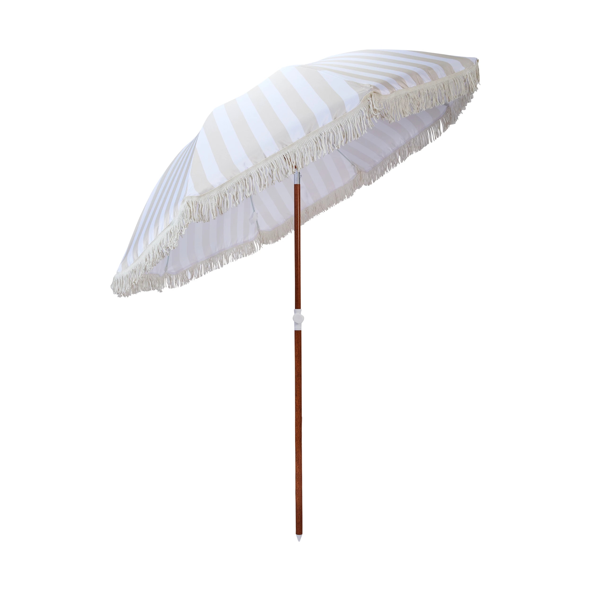 2 Beach Umbrella - Natural Stripe, 2 of 8