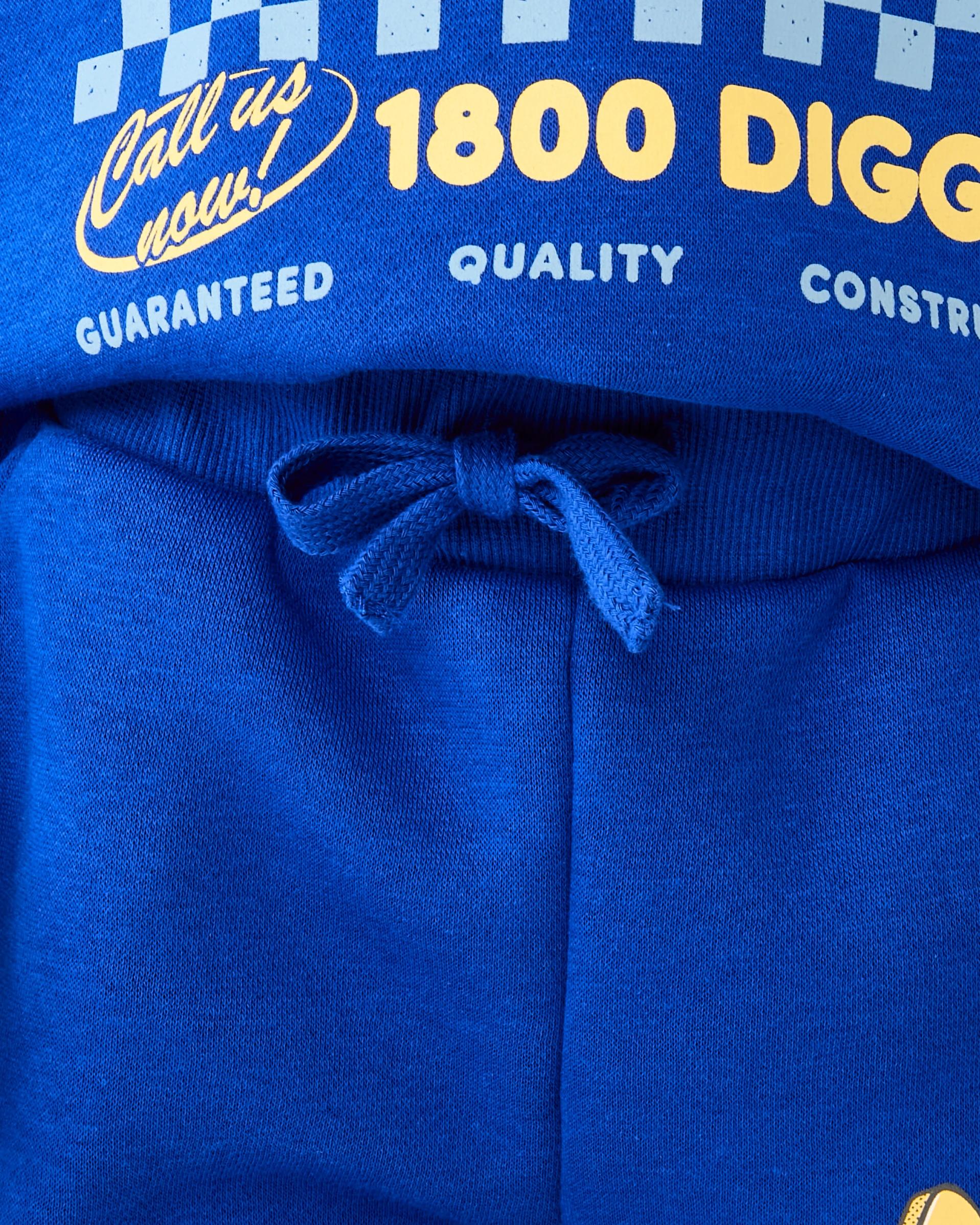 4 Print Trackpants Blu Digger, 4 of 6