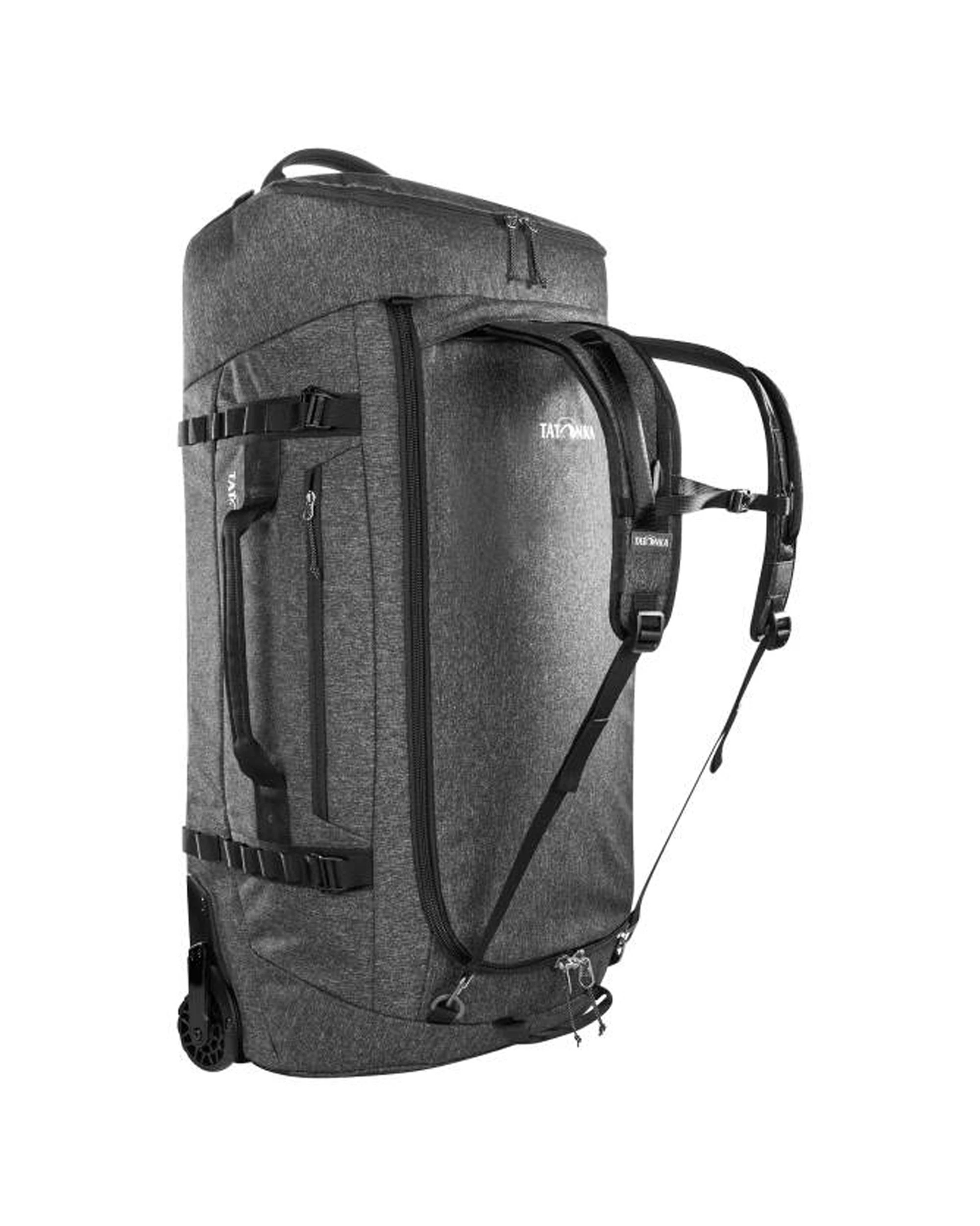 5 Tatonka Nylon Wheeled Duffle Travel Trolley Luggage Bag 105L Foldable Design - Black, 5 of 6