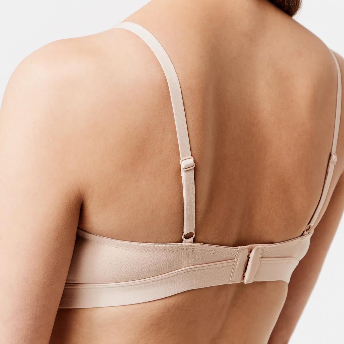6 2 Pack Wirefree T-Shirt Bra BLACK, BEIGE, 6 of 7