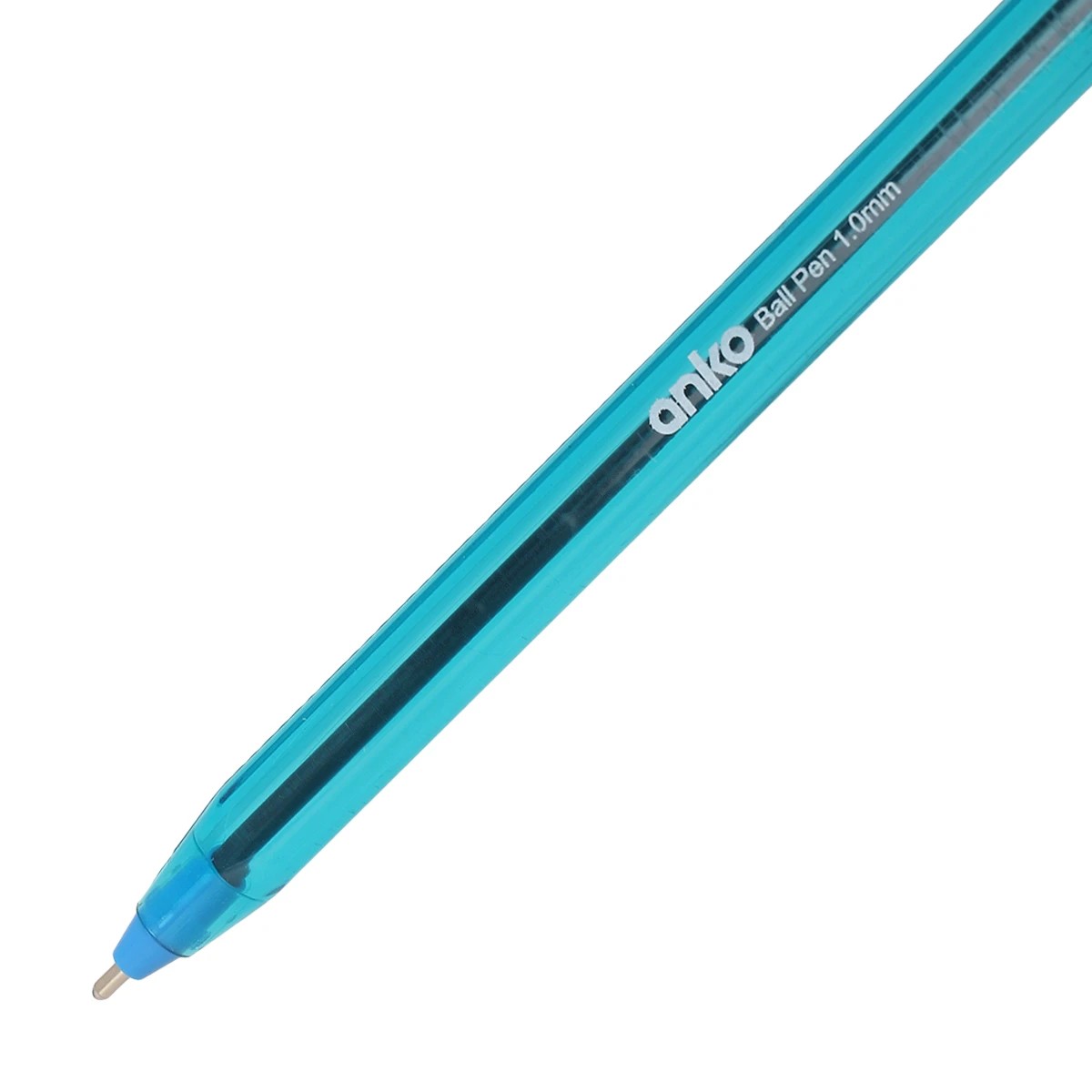 4 10 Pack Assorted Colours Ballpoint Pens, 4 of 4
