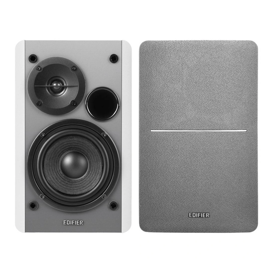 1 EDIFIER R1280DB Bluetooth Bookshelf Speaker Silver/White, 1 of 10