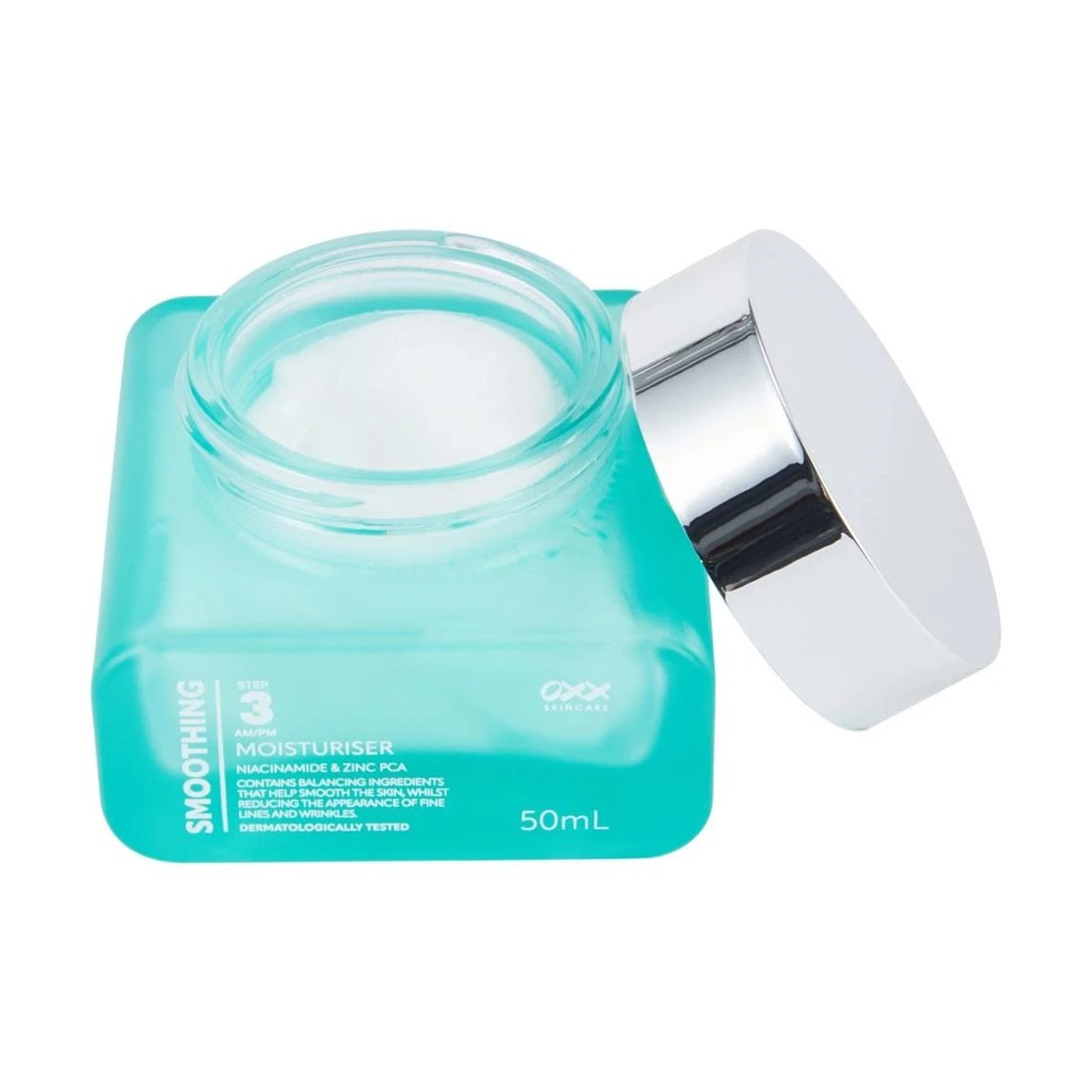 2 OXX Skincare Step 3 AM/PM Smoothing Moisturiser 50ml - Niacinamide and Zinc PCA, 2 of 3