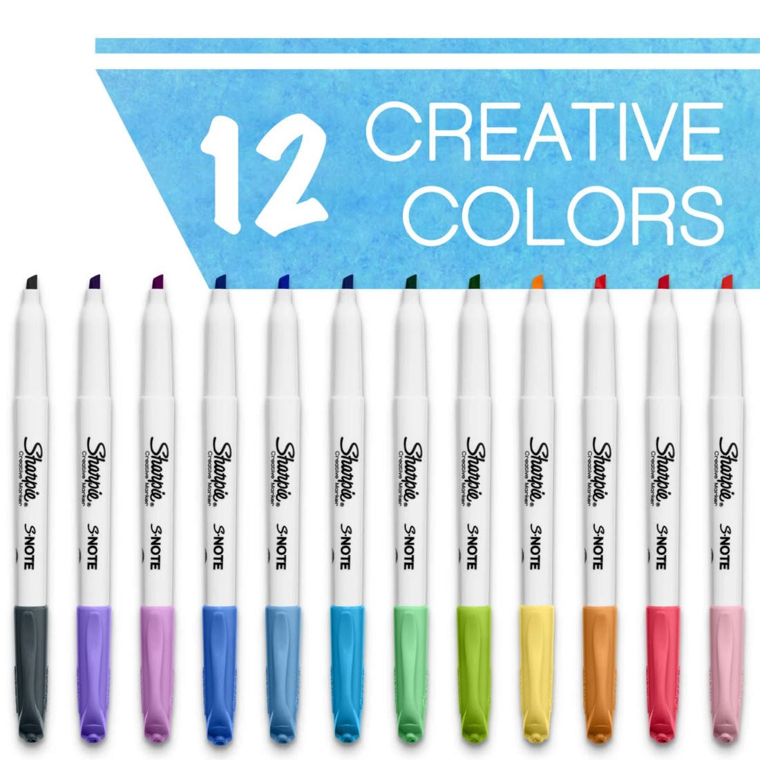 5 12 Pack Sharpie S-Note Creative Markers, 5 of 7