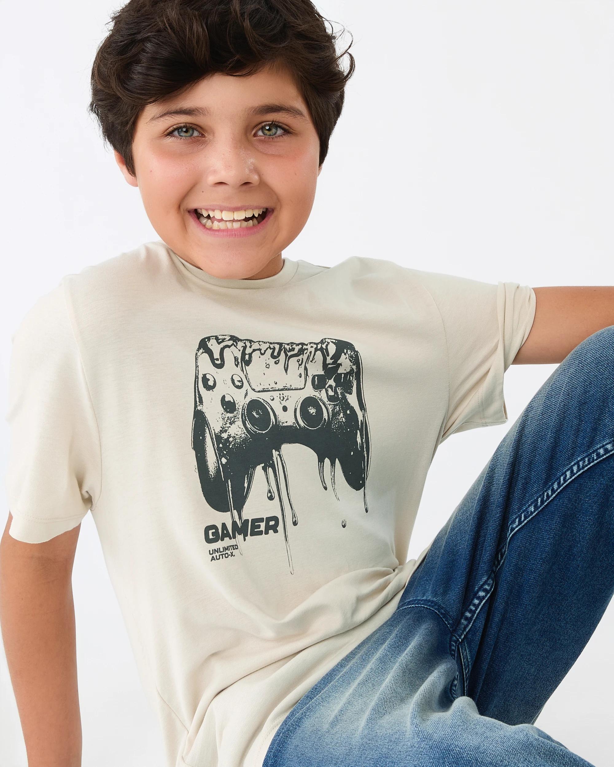 3 Short Sleeve Print T-shirt Bge Gaming, 3 of 7