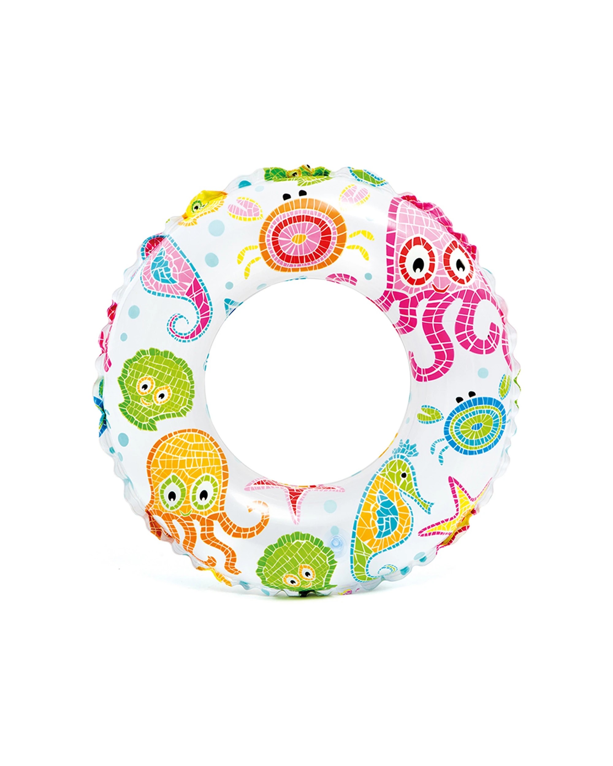 1 Intex Lively Print Swim Rings Inflatable Kids Floats 6-10Y+ - Assorted, 1 of 8