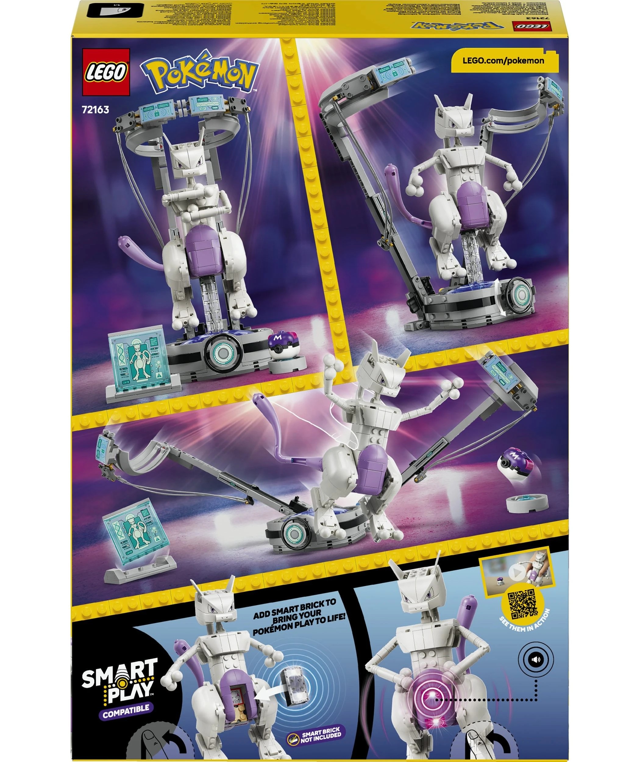 11 LEGO Pokemon SMART Play: Mewtwo's Lab Break 72163, 11 of 11