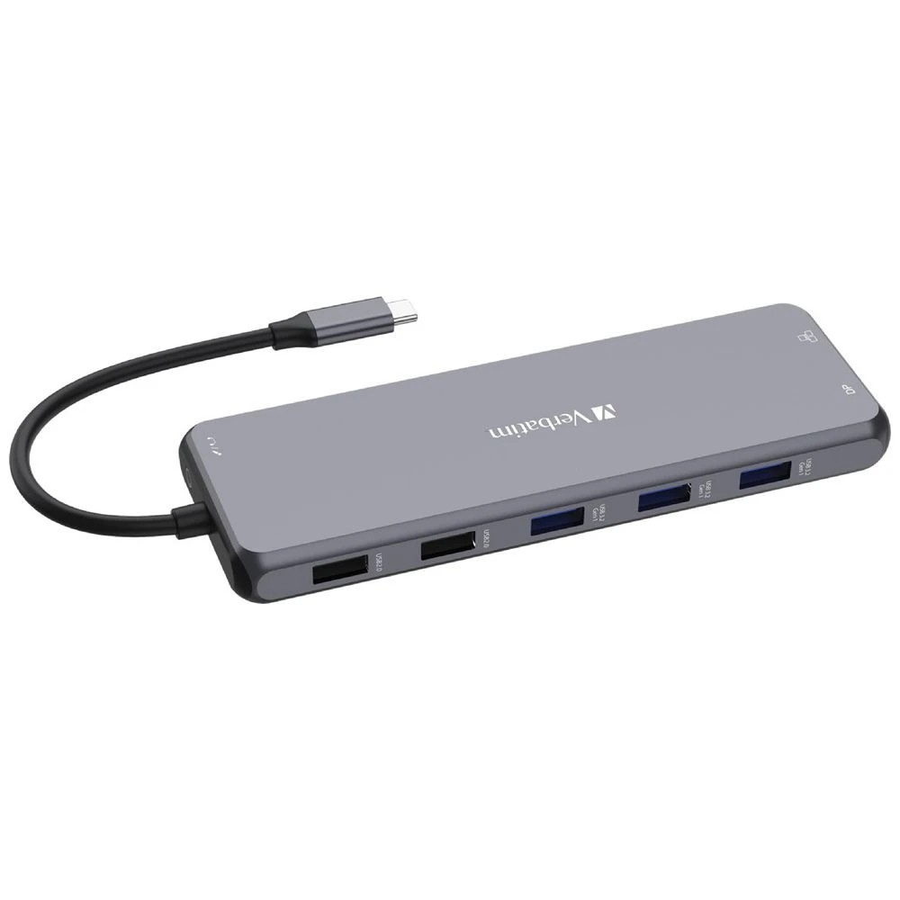 3 Verbatim 13-port USB-C Hub Grey, 3 of 5
