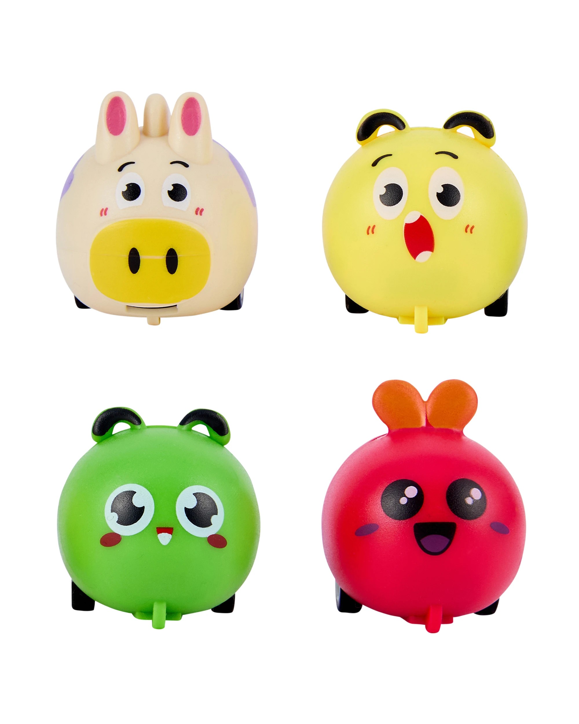 1 4 Piece Mini Racer Animal Favours, 1 of 6