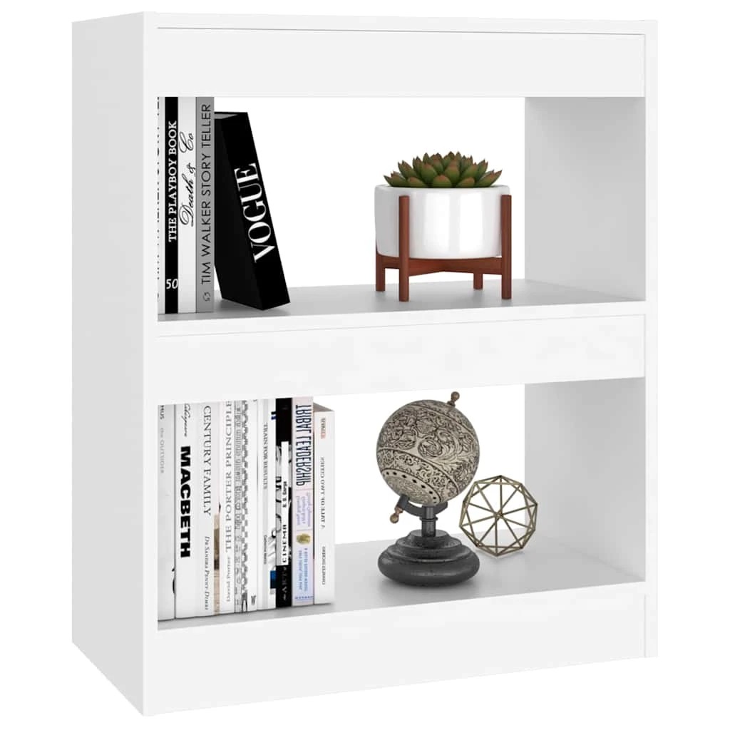 4 vidaXL Book cabinet Ample Storage - White, 4 of 9