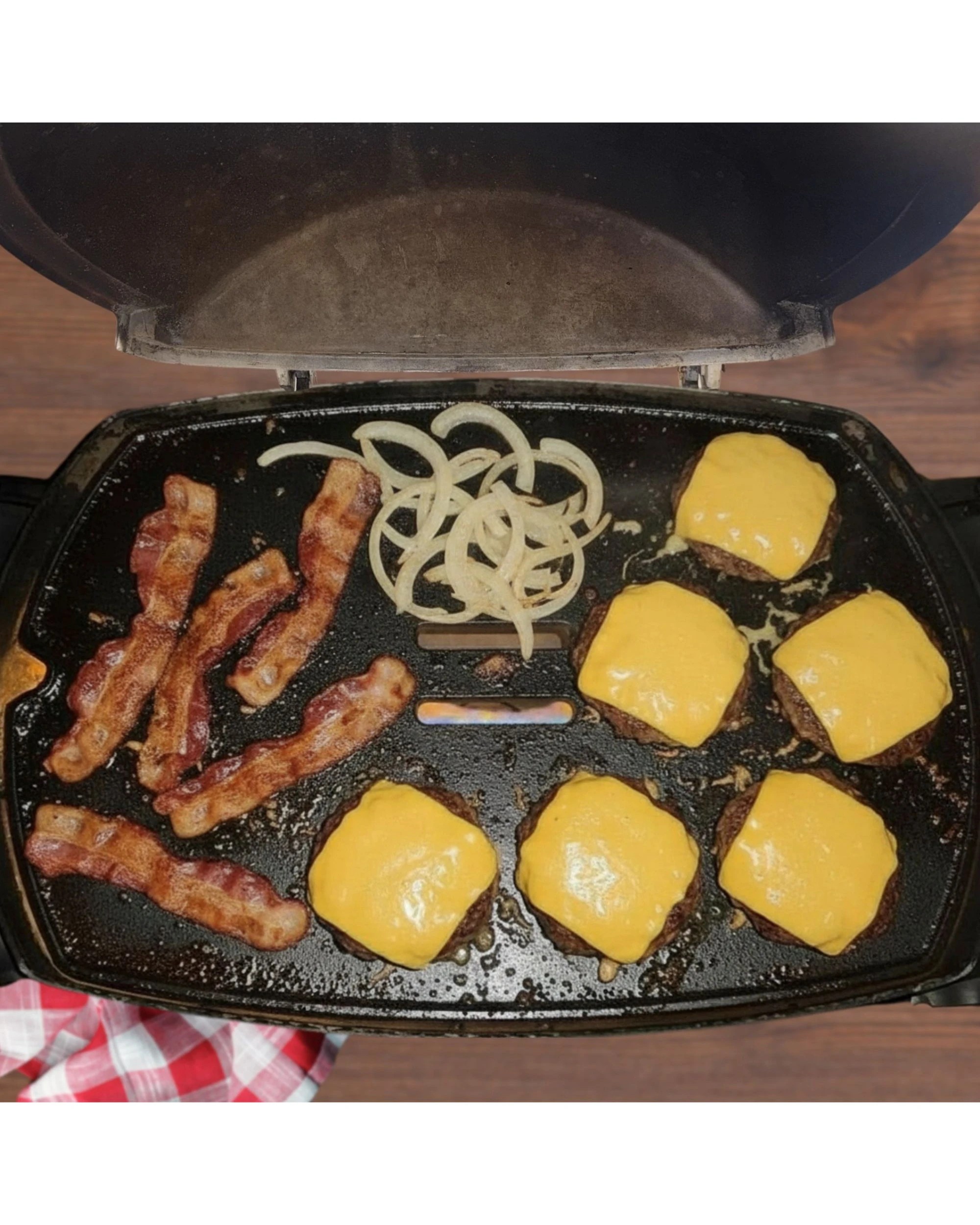2 Campaquip Weber Family Q Compatible Full Griddle Plate For Classic 1st & 2nd Gen, 2 of 3