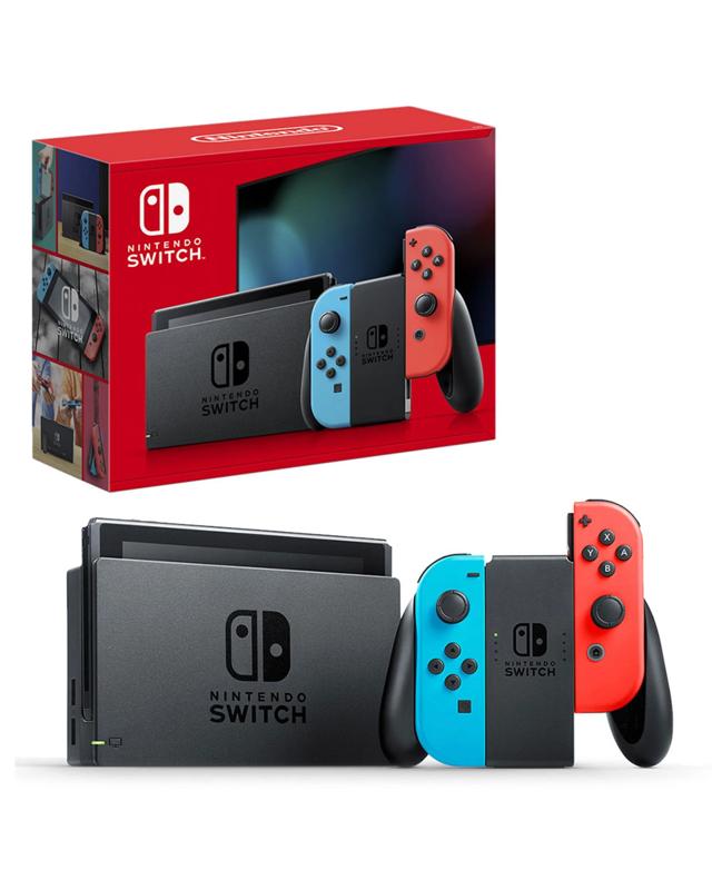 Nintendo Switch Neon Joy-Con Console - M