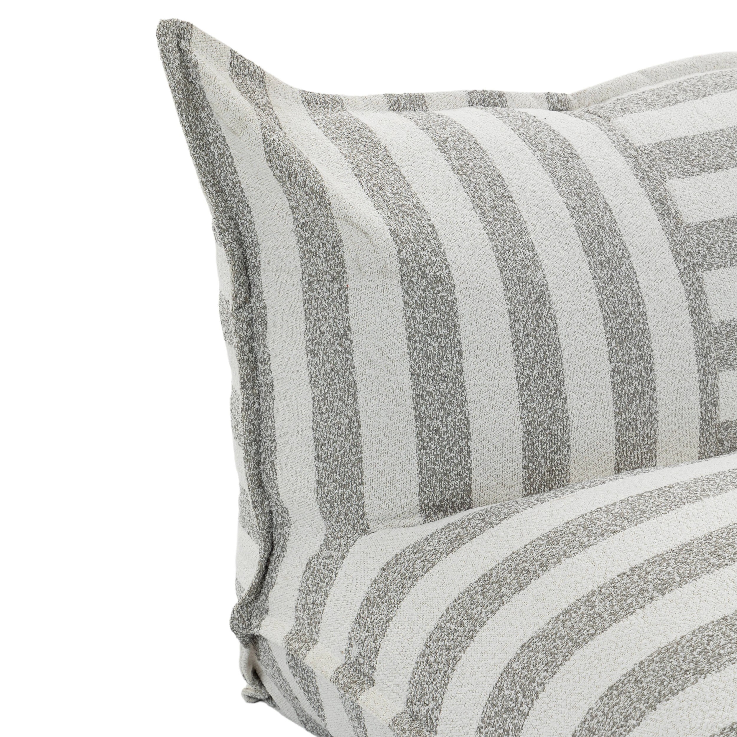 6 IHOMDEC L-Shape Outdoor Boucle Compression Sofa Grey&White - Multi, 6 of 9