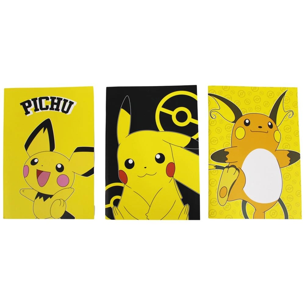 2 Pokémon Pikachu Notebook 3 Pack, 2 of 3