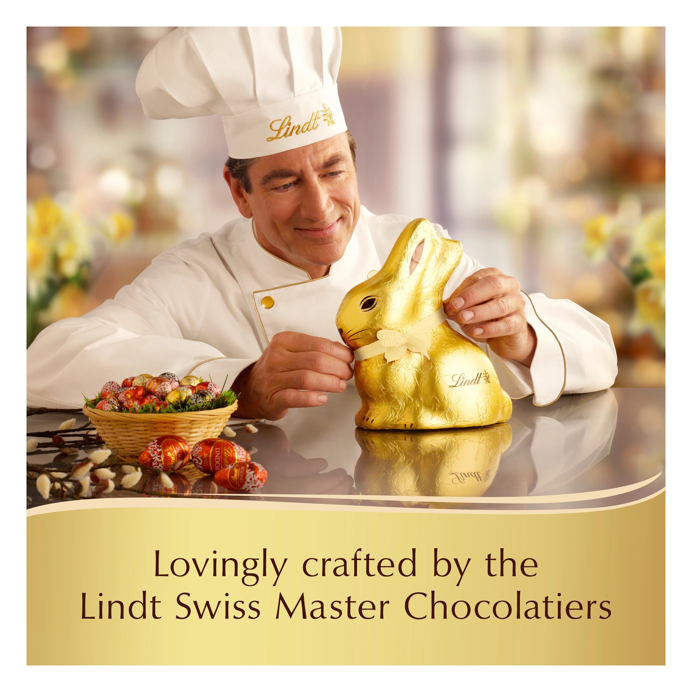 5 Lindt White Chocolate Gold Bunny 100g, 5 of 7
