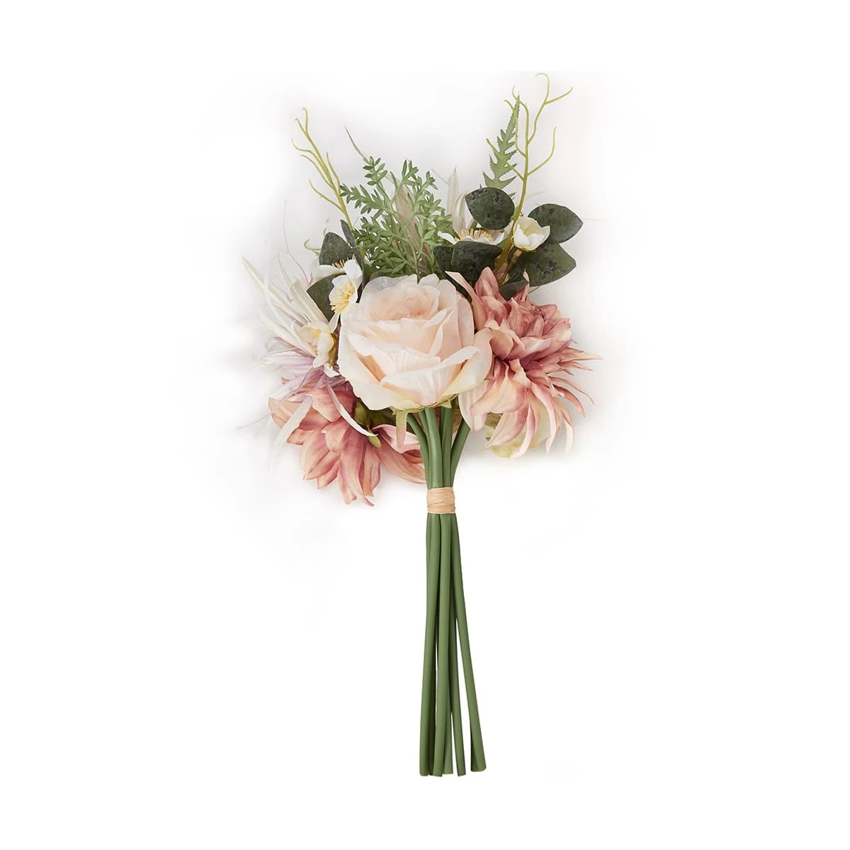 1 Artificial Mixed Flowers Bunch, 1 of 5