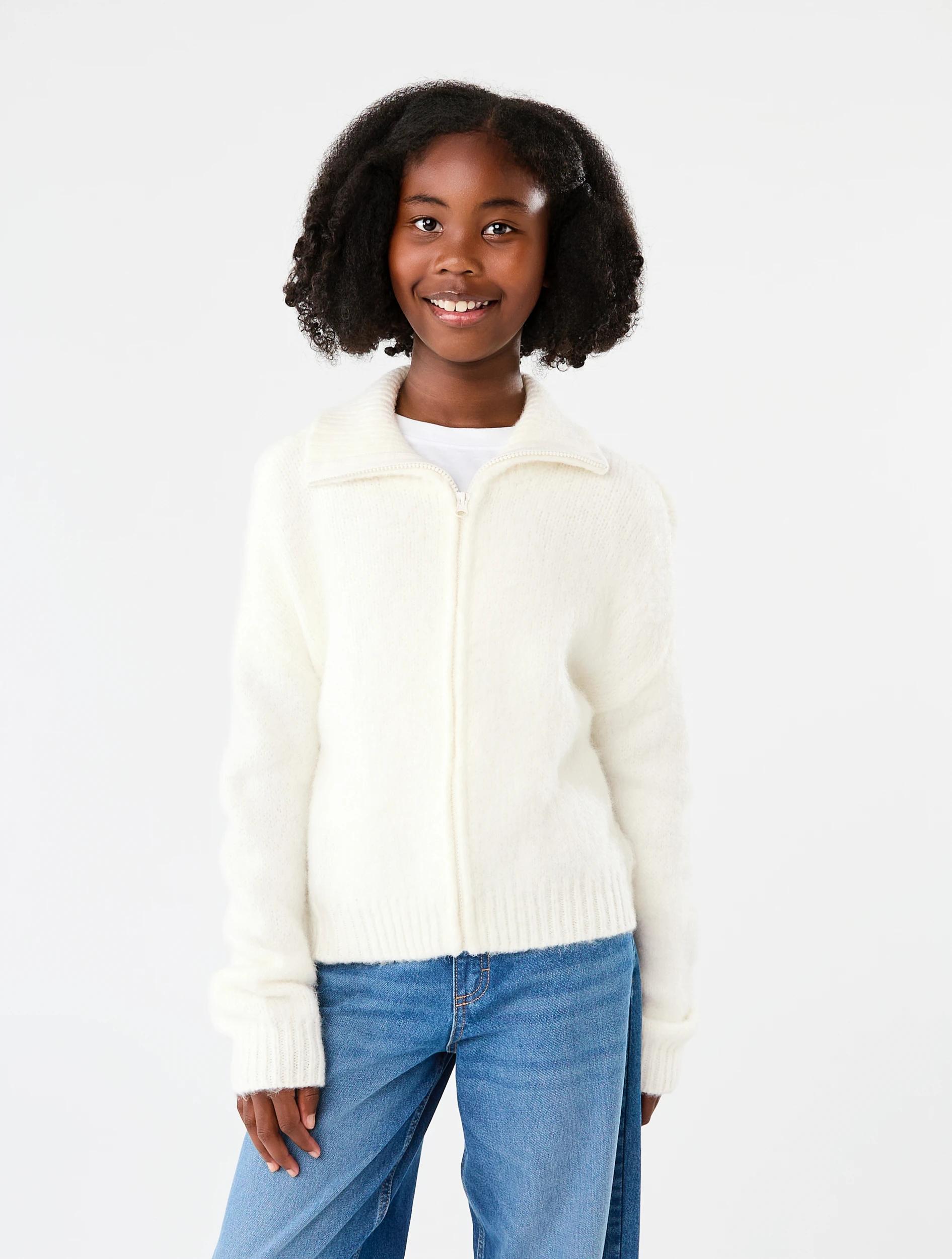 2 Cardigan Snw White, 2 of 8